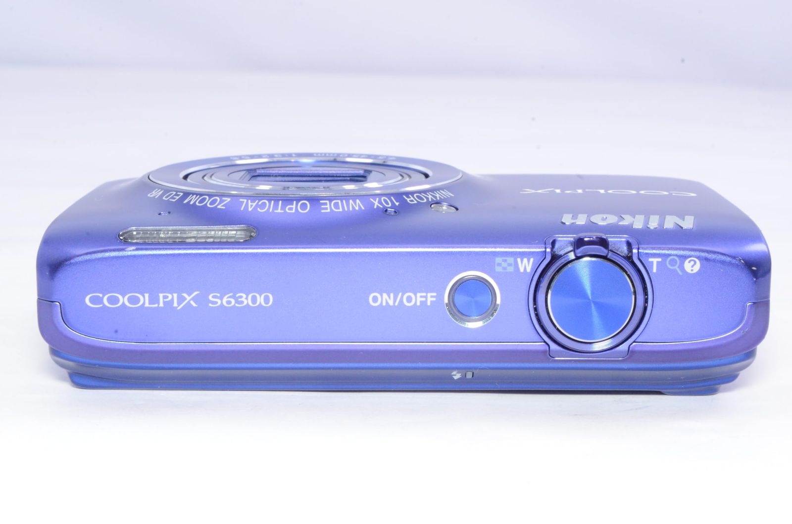 Nikon COOLPIX S6300 スタイリッシュブルー 実用良好 ケース付 動作 