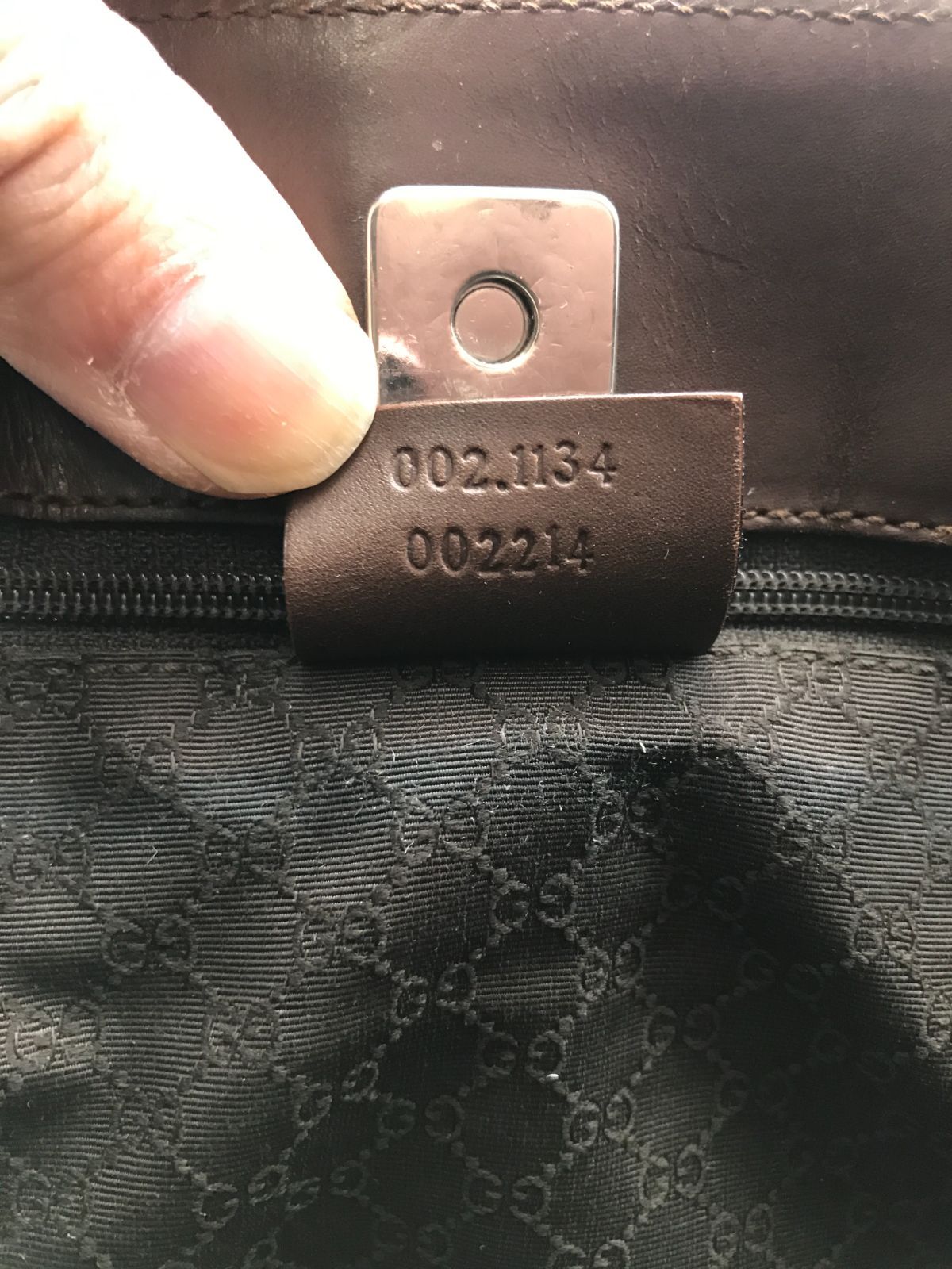 GUCCI　グッチ　トートバッグ　シェリーライン　744
