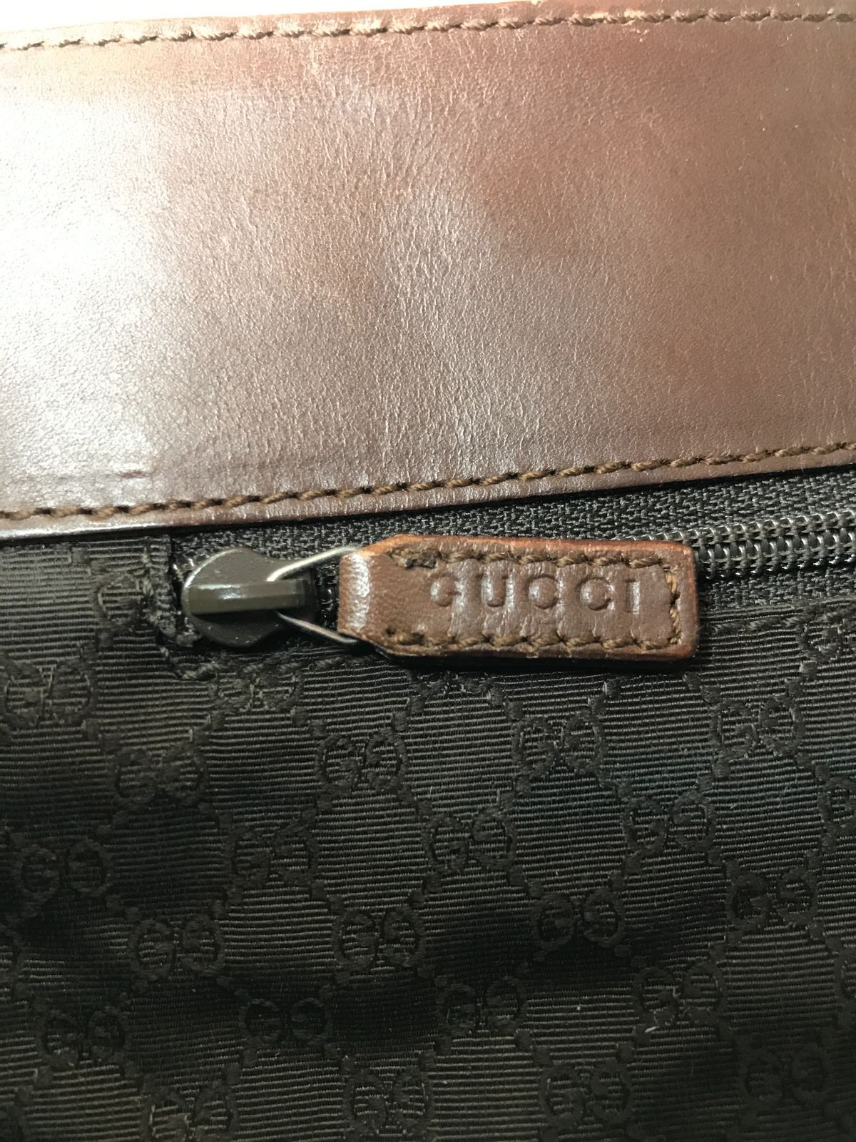 GUCCI　グッチ　トートバッグ　シェリーライン　744