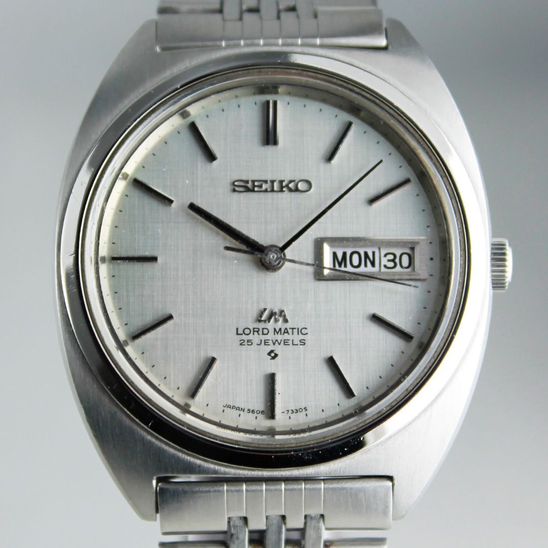 TTS67 SEIKO LORD MATIC 5606-7140 セイコー ロードマチック リネン調
