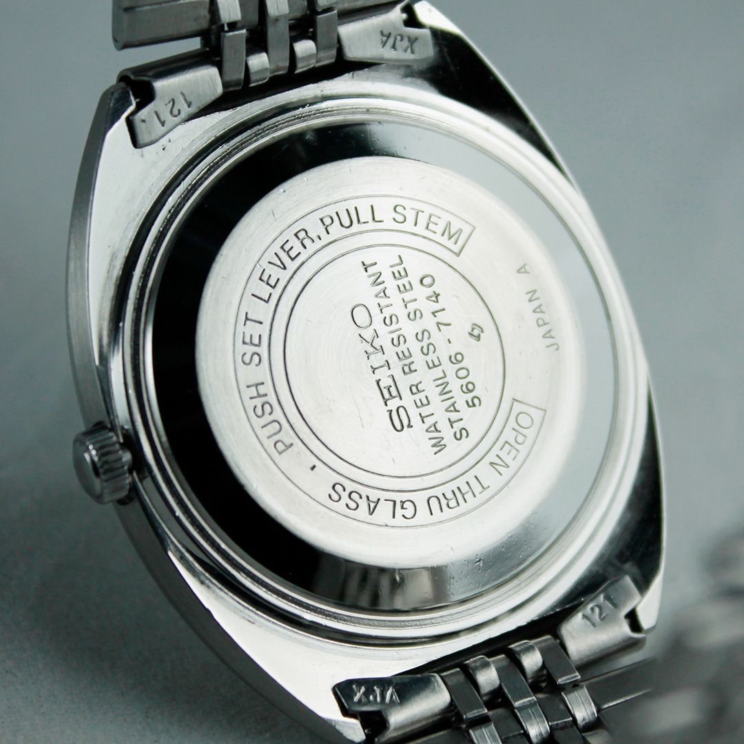 TTS67 SEIKO LORD MATIC 5606-7140 セイコー ロードマチック リネン調