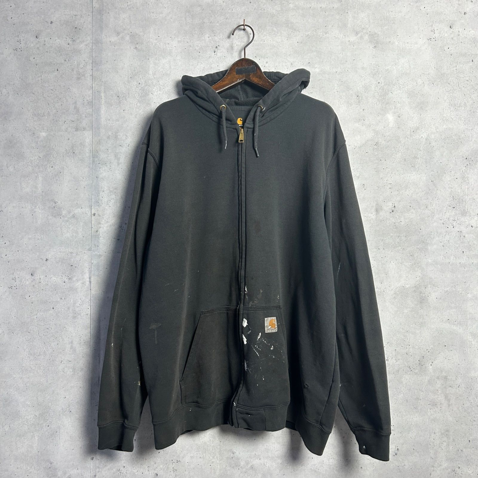 carhartt サンフェード スミクロ フルジップ スウェットパーカー 