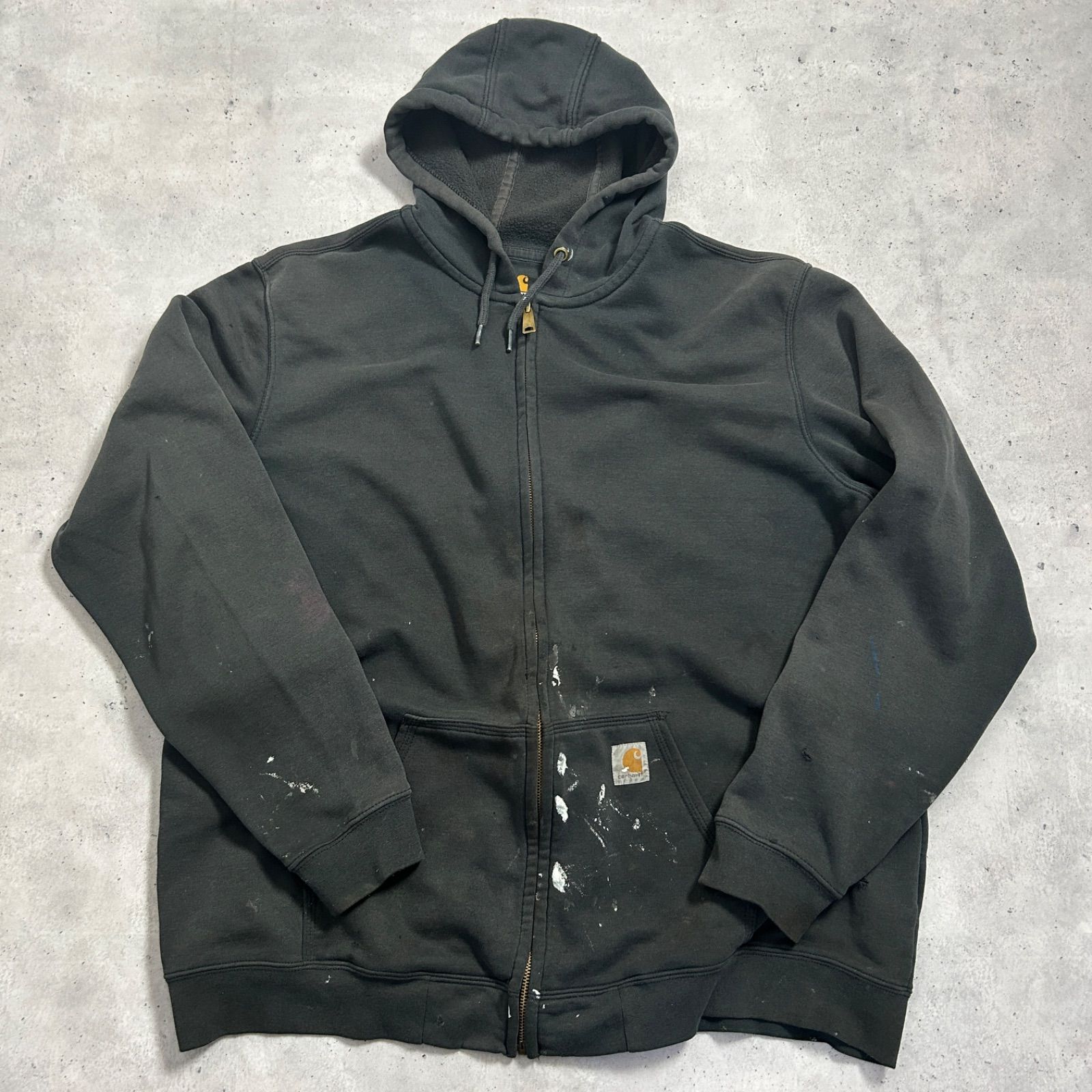 carhartt サンフェード スミクロ フルジップ スウェットパーカー 