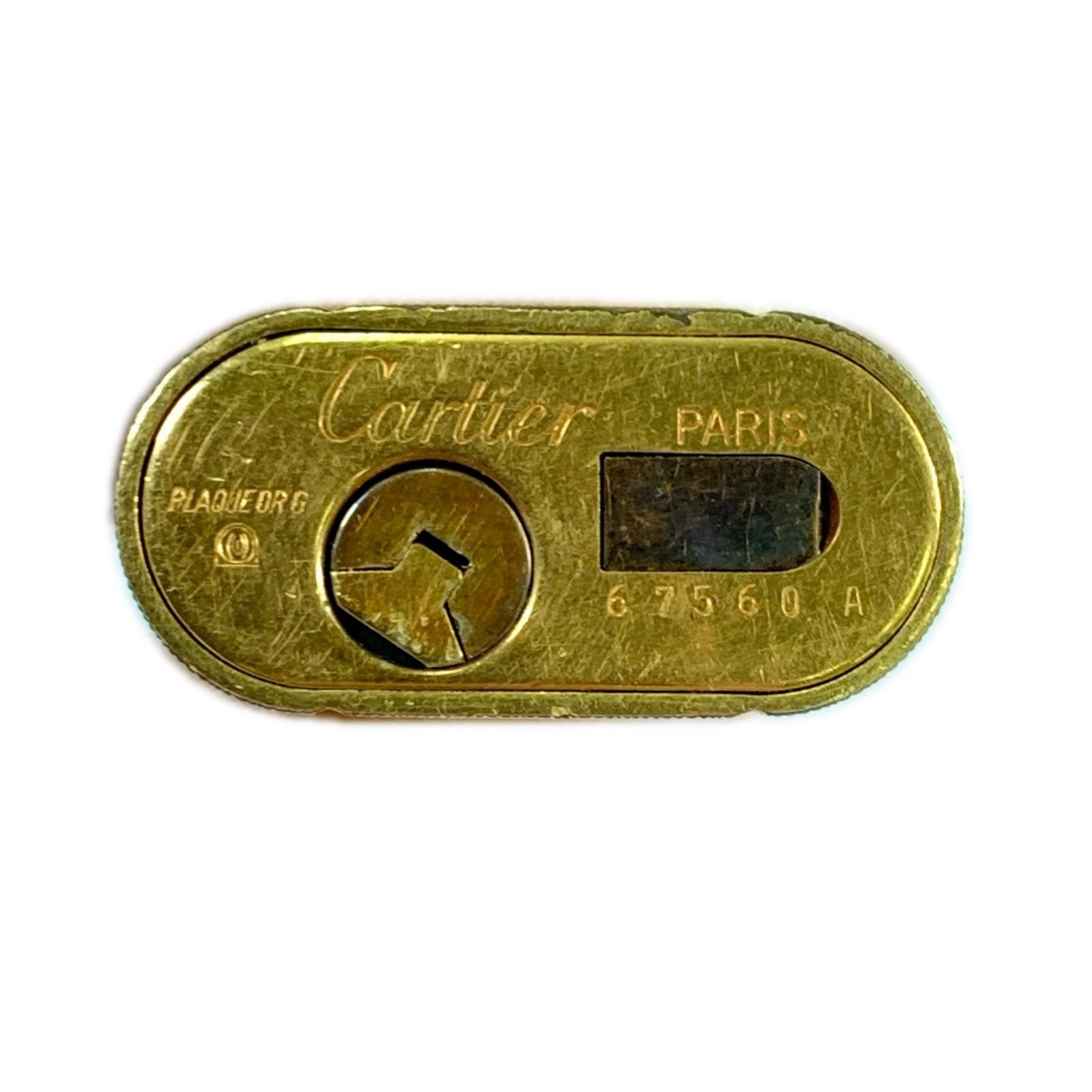 CARTIER カルティエ ライター ガスライター  ゴールド 67560A ヴィンテージ CARTIER カルティエ ライター ガスライター ゴールド 67560A
