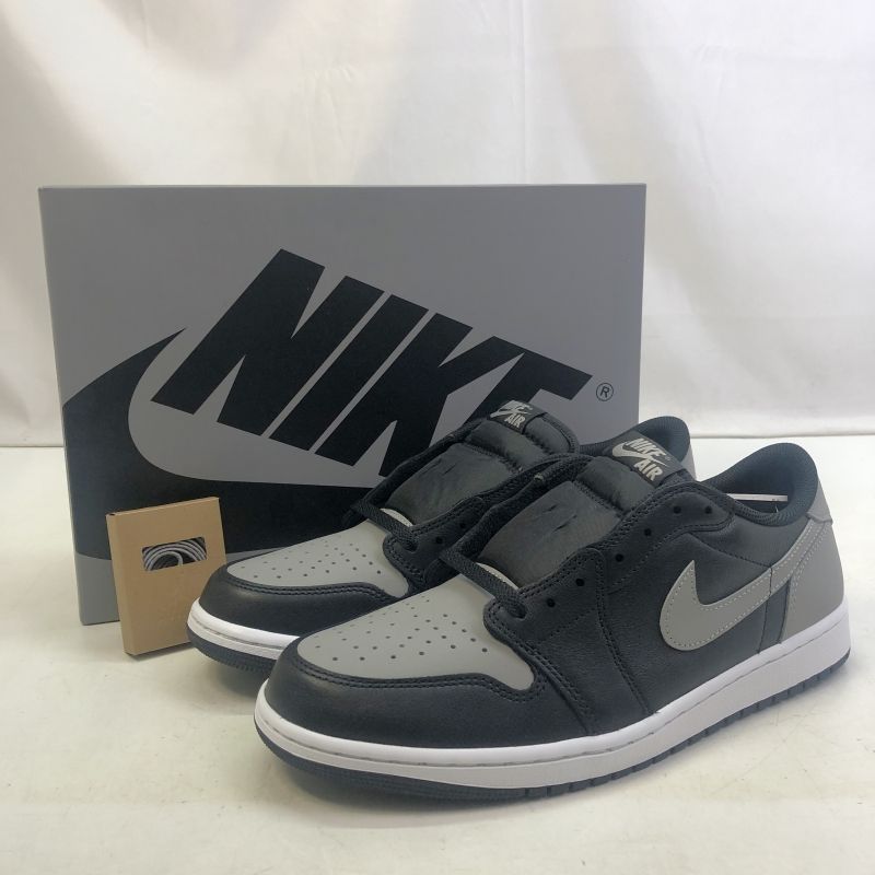 01w-6421 ナイキ NIKE 29.0cm UK10 EU45 AIR JORDAN 1 LOW OG SHADOW 