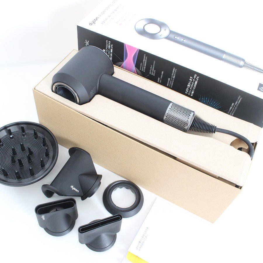 美品】Dyson Supersonic Ionic HD08 ULF BBN N ブラック 美品】Dyson Supersonic Ionic HD08 ULF BBN N ブラック