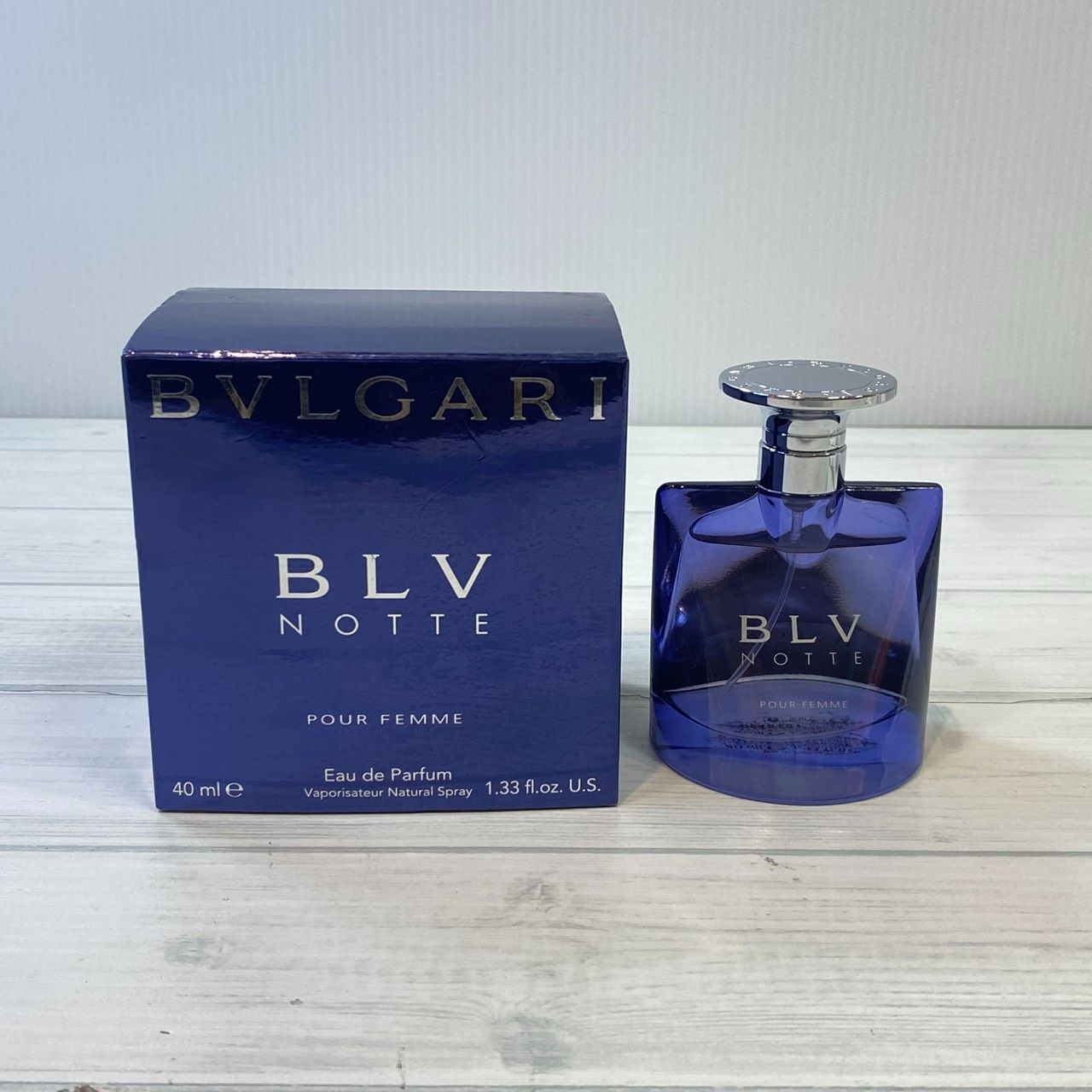 塩】ほぼ満量 BVLGARI ブルガリ ブルーノッテ オードパルファム 40ml 