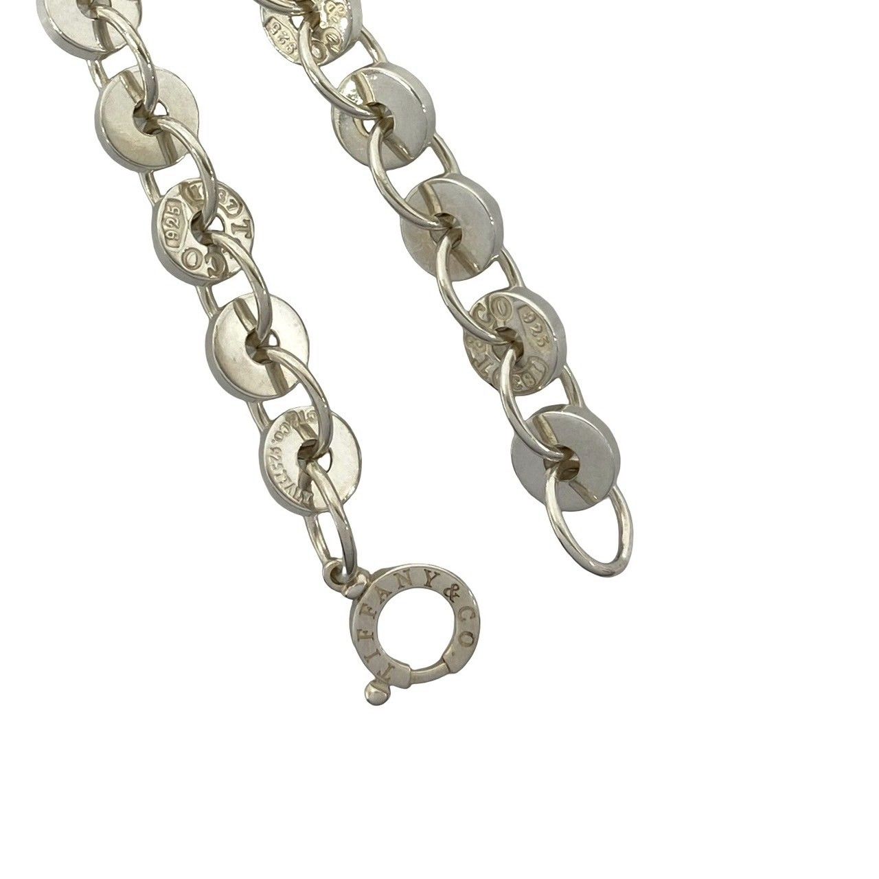 80s 90s ボール&サークルリンク シルバー925 ブレスレット 極 美品 TIFFANY&Co. ティファニー サークルリンク チェーン
