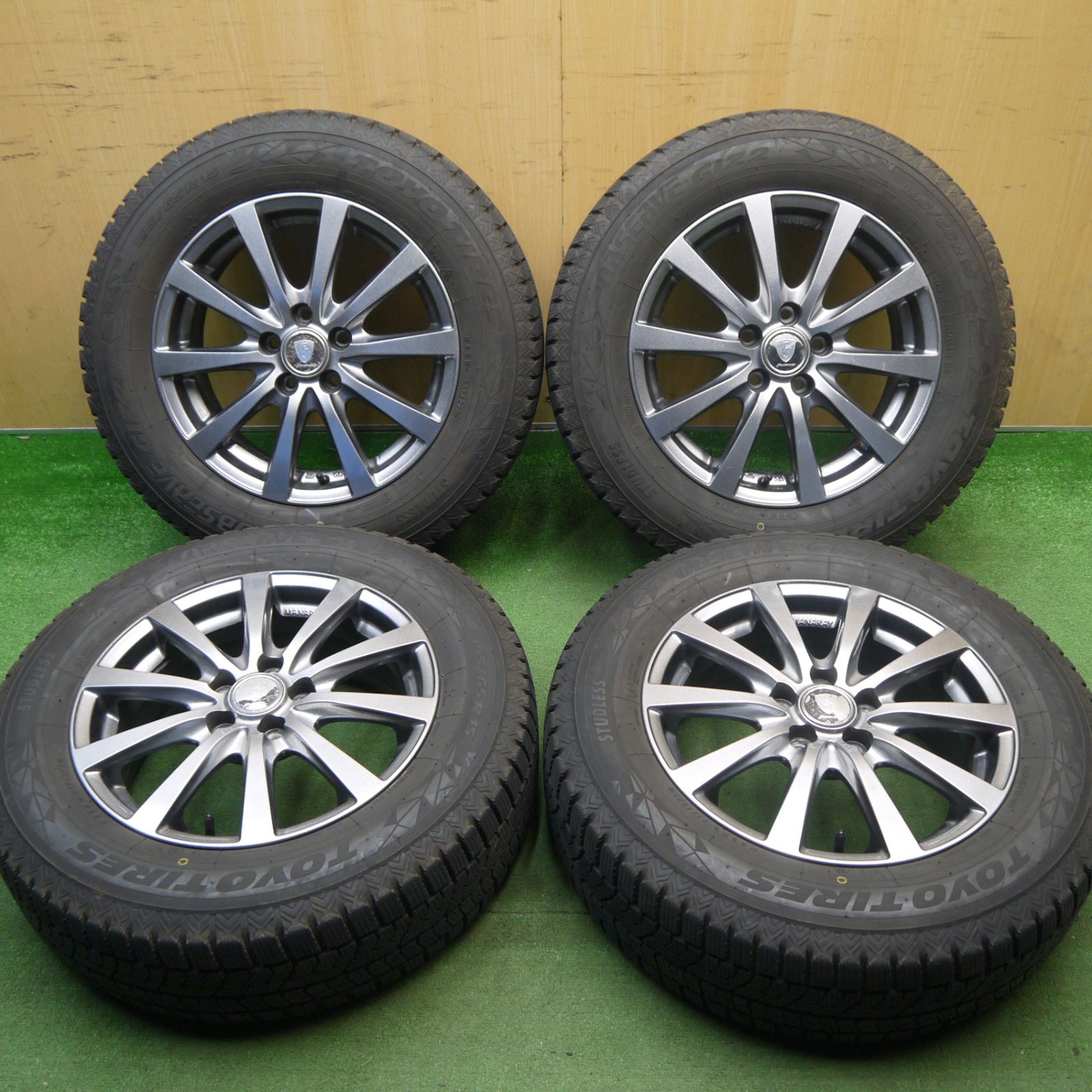 195/65R15 スタッドレス マナレイスポーツ アルミホイール