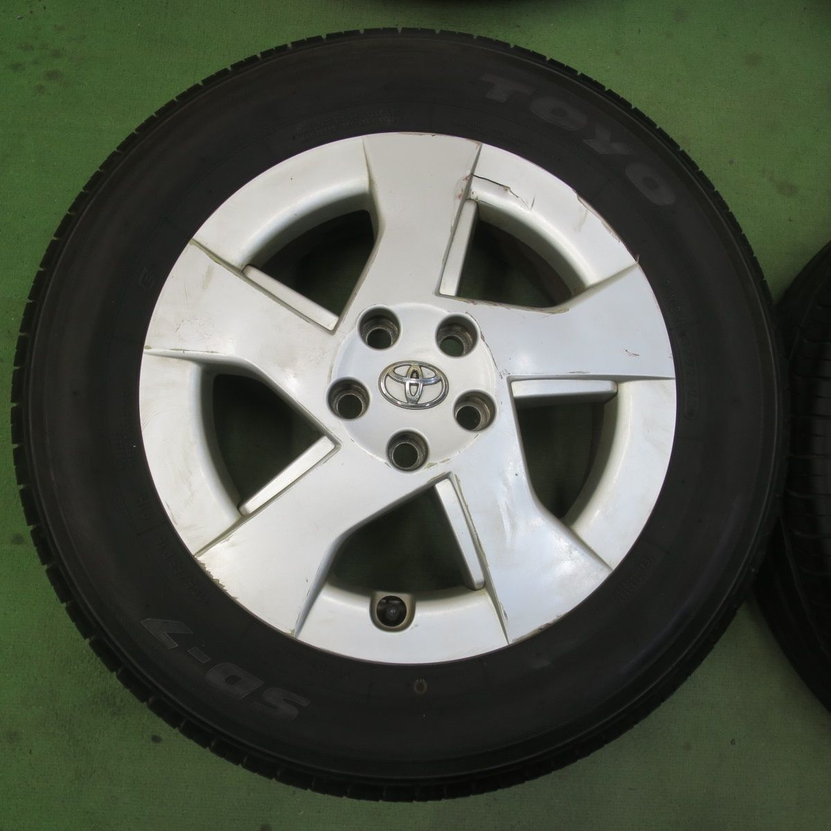 BS Plyaz PX 195/65R15】夏タイヤ【トヨタ 30プリウス 純正ホイール 15