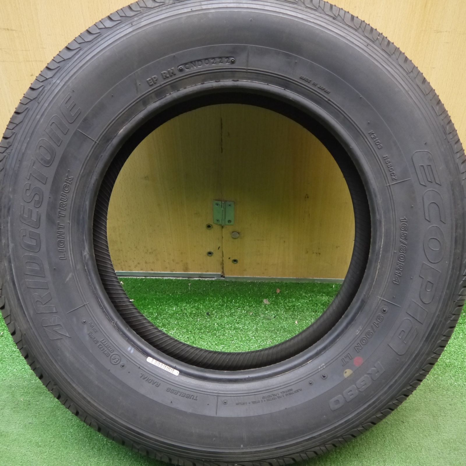 新車外し ブリヂストン エコピアR680 165/80r14 4本セット 【公式通販】