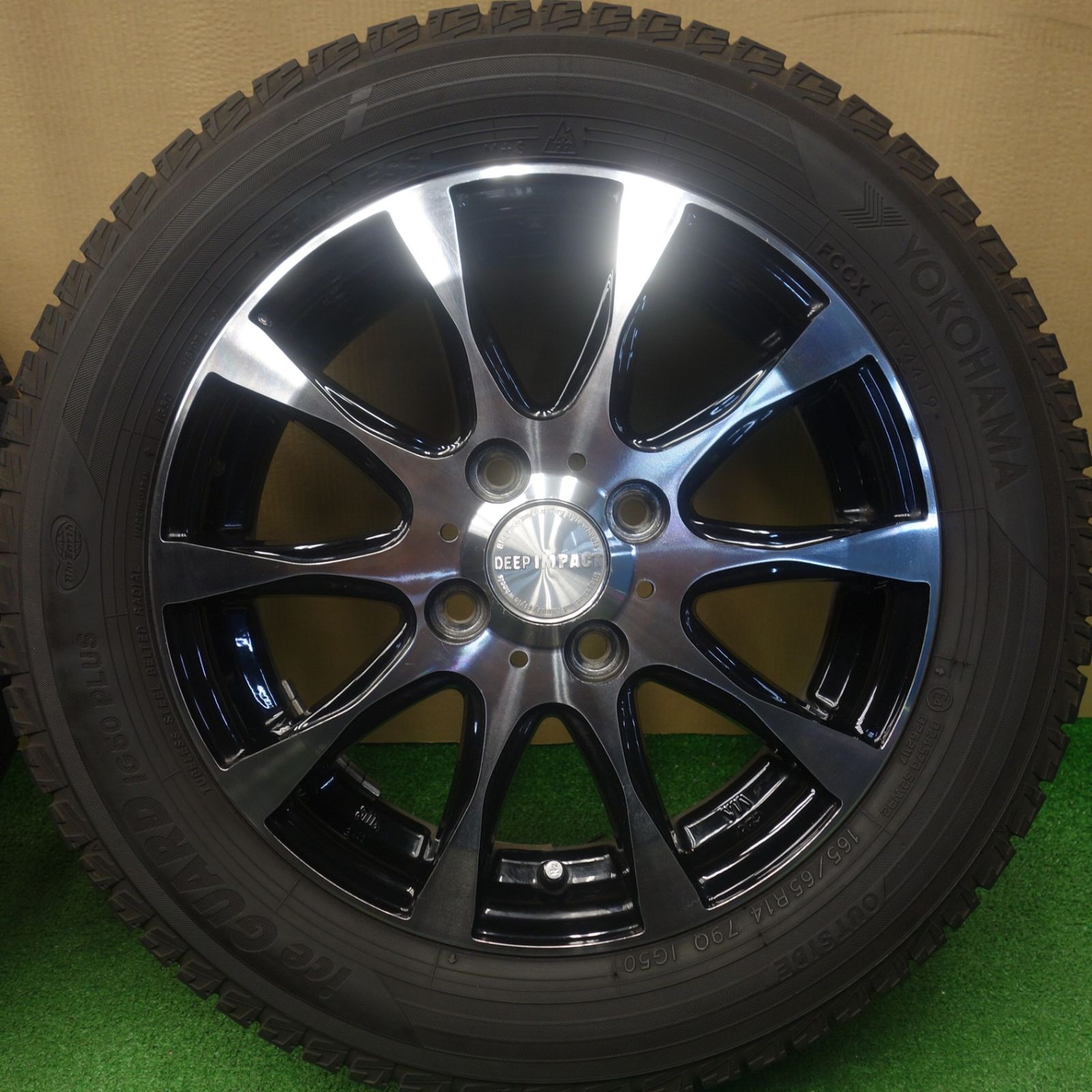 4本価格☆スタッドレス 165/65R14 ヨコハマ アイスガード iG50 プラス 