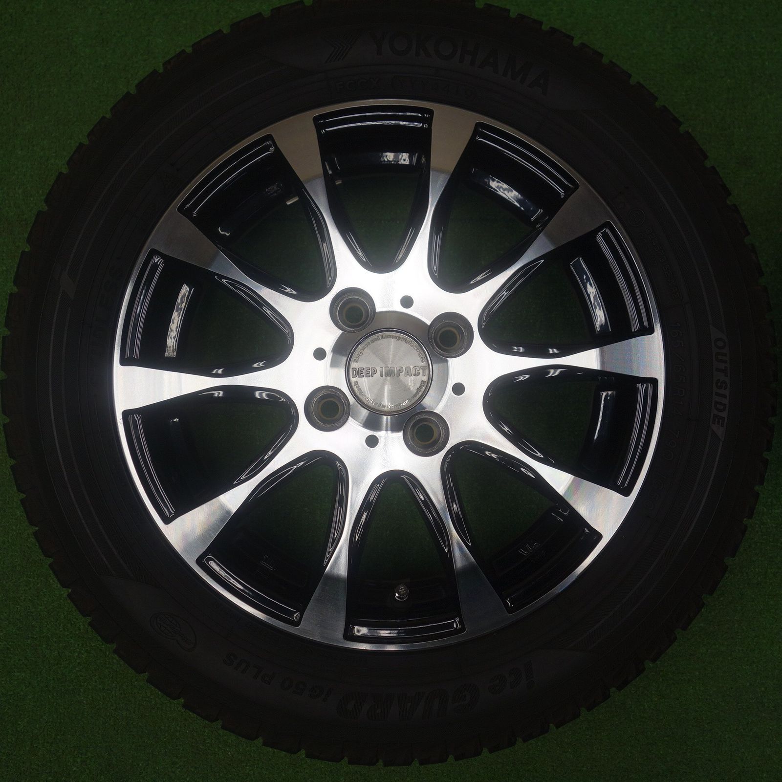 4本価格☆スタッドレス 165/65R14 ヨコハマ アイスガード iG50 プラス 