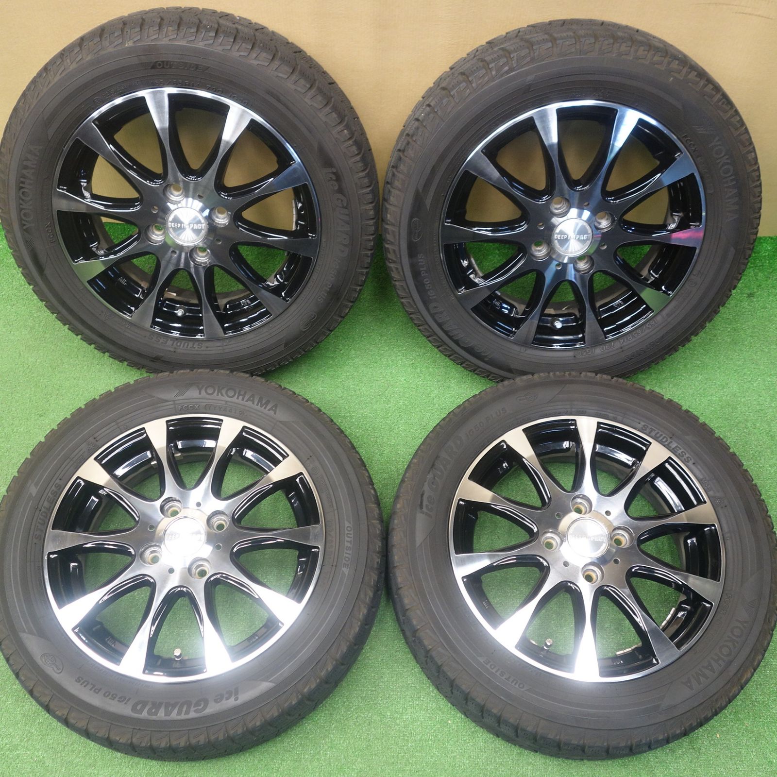 4本価格☆スタッドレス 165/65R14 ヨコハマ アイスガード iG50 プラス 
