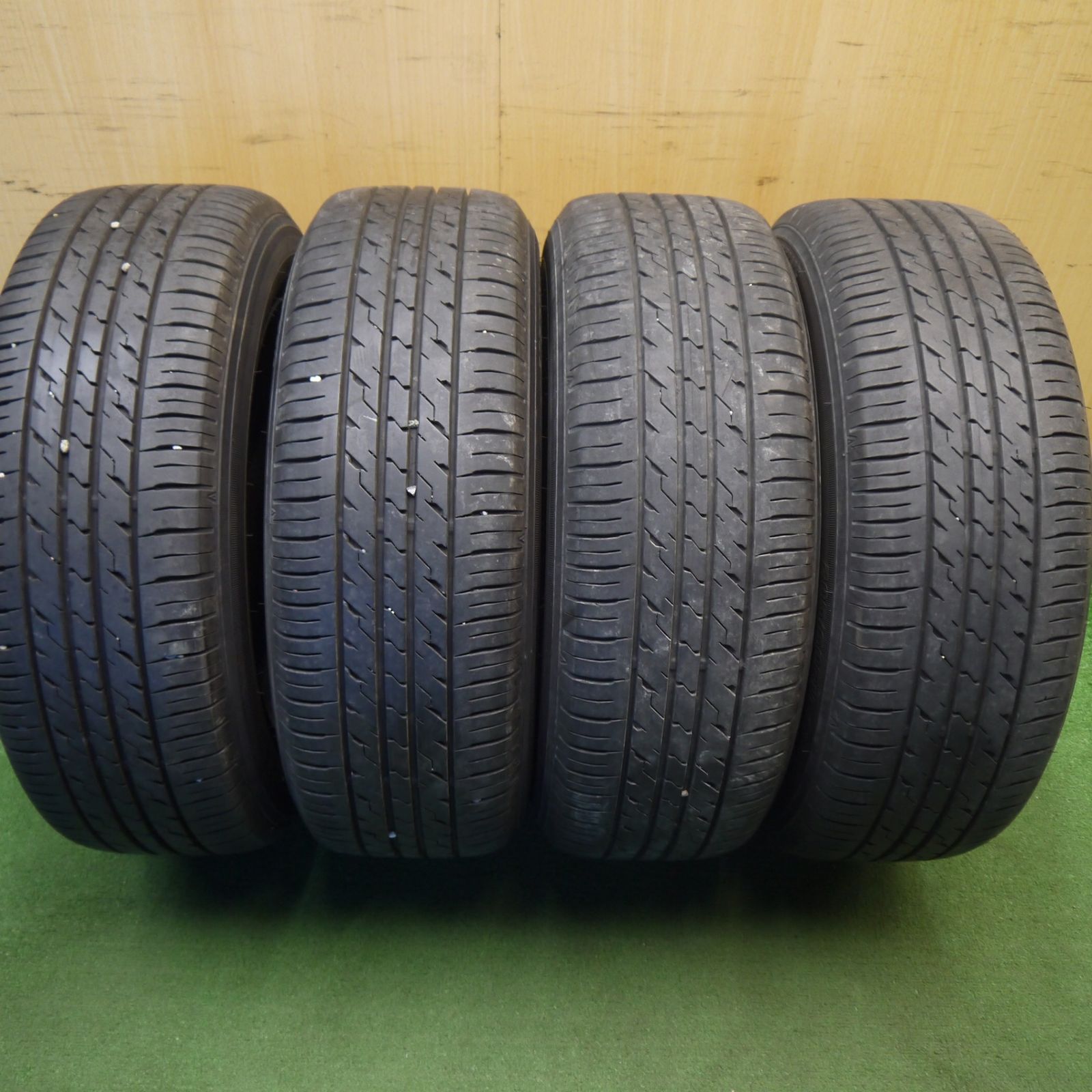 バリ溝！23年！9.5分☆205/60R16 ECOFINE スチール ホイール エコ 