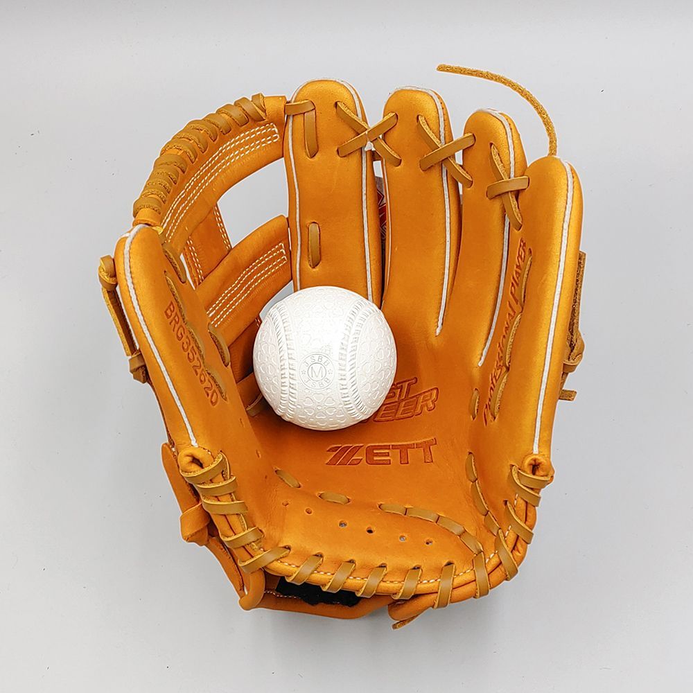 新品】 ゼット 軟式グローブ / オールラウンド用 無料型付け (ZETT
