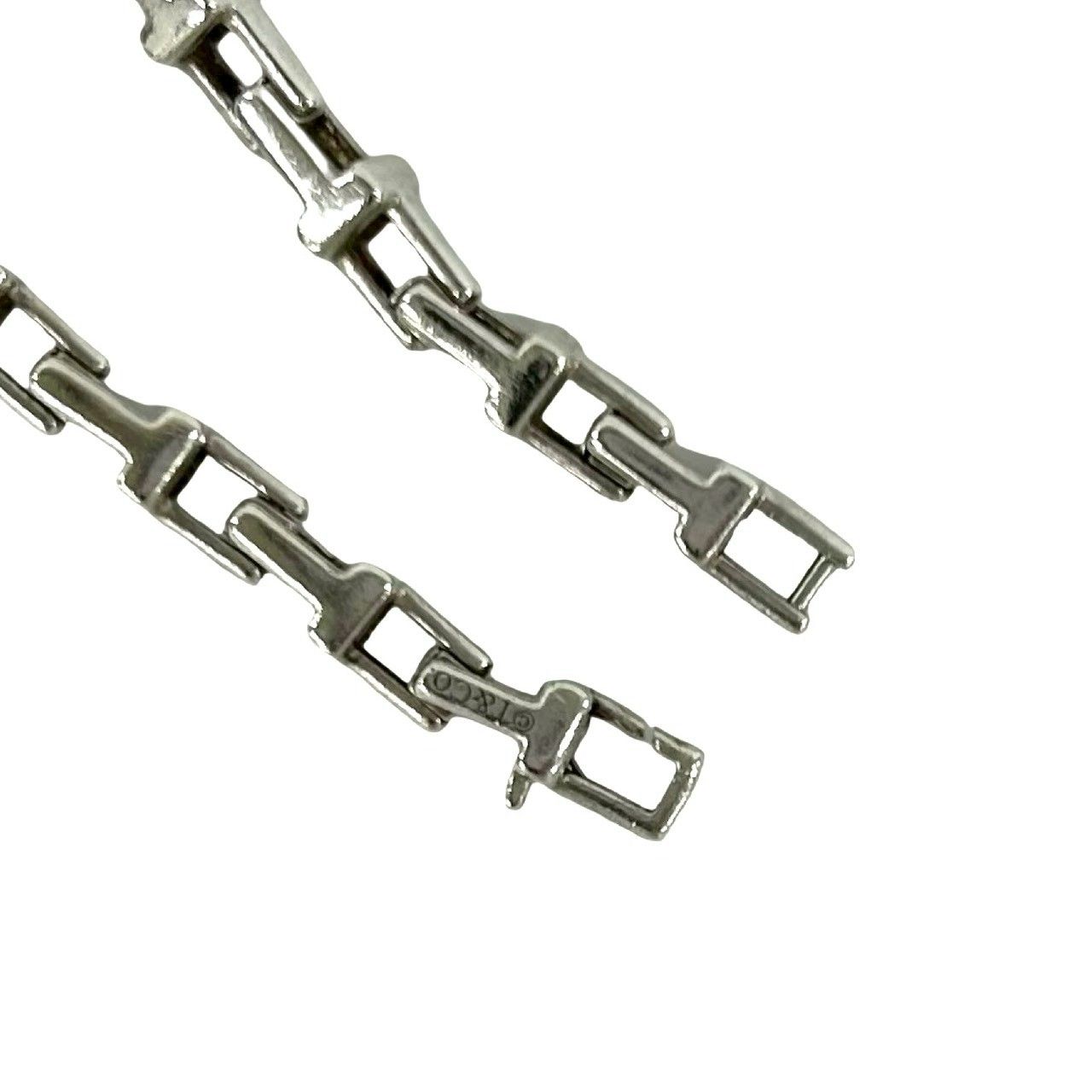 極 美品 TIFFANY&Co. ティファニー Tナロー ブレスレット シルバー925