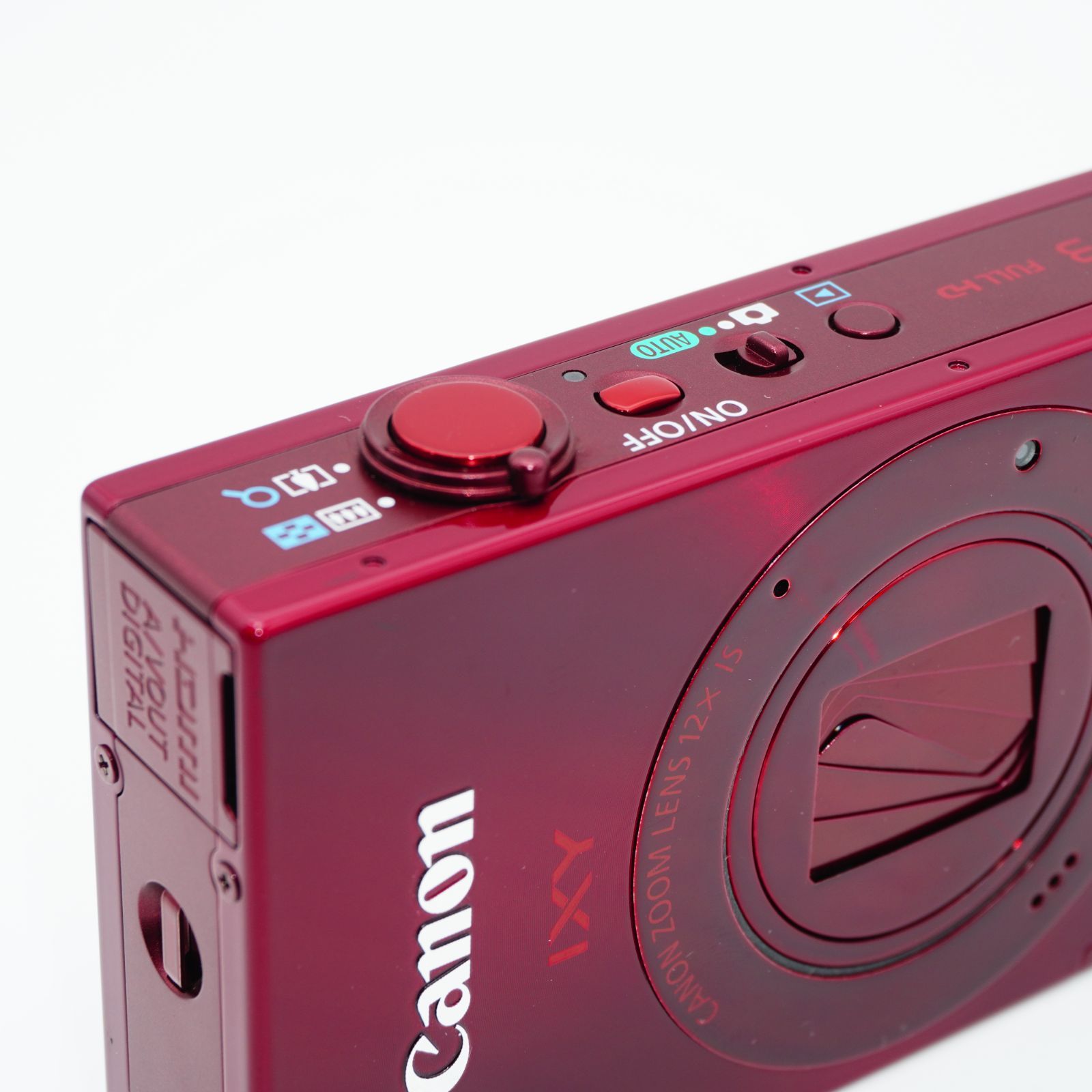 Canon コンパクトデジタルカメラ IXY3 レッド #2604021 - メルカリ