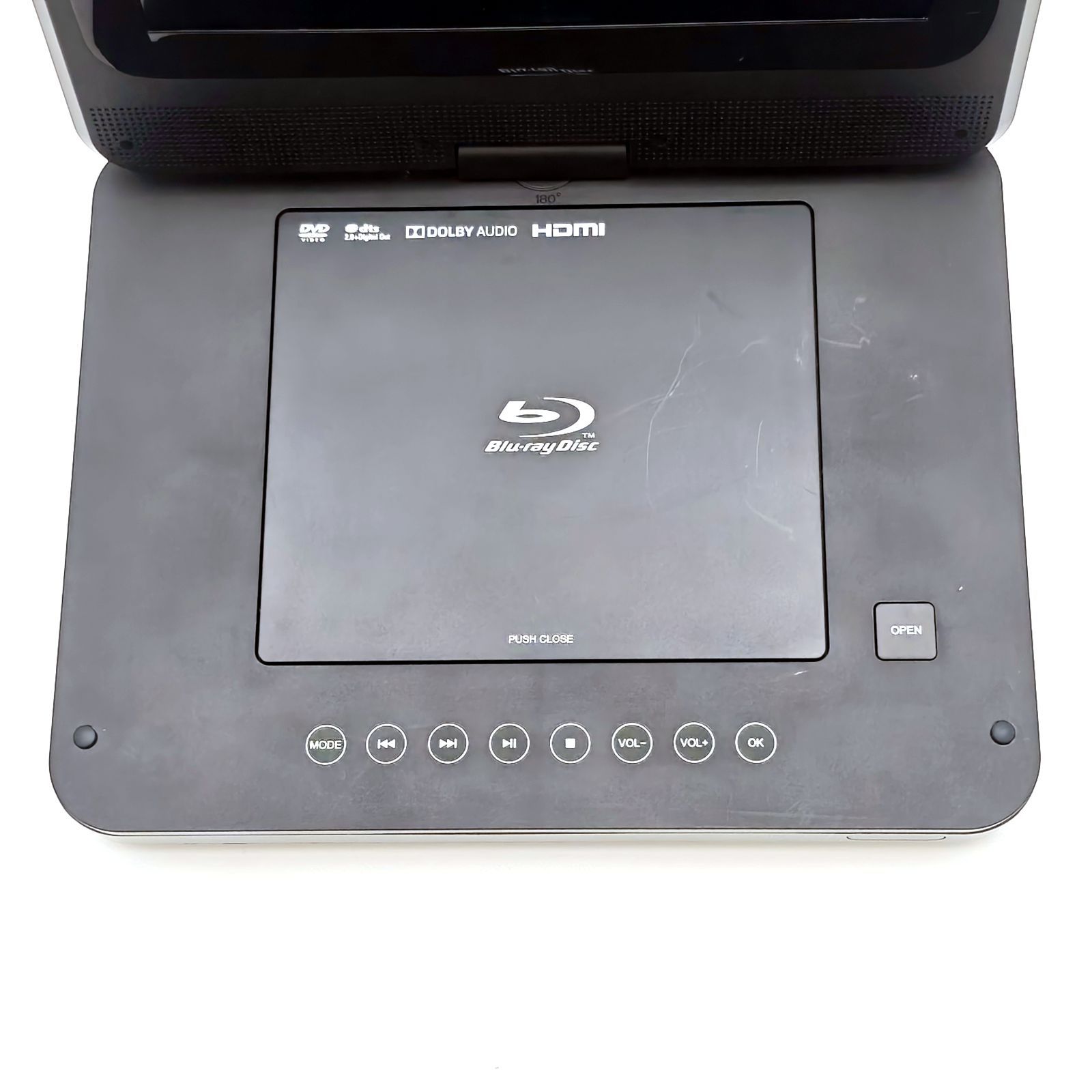 TEES TS-PBD969-BK 9インチ液晶搭載ポータブルブルーレイプレーヤー