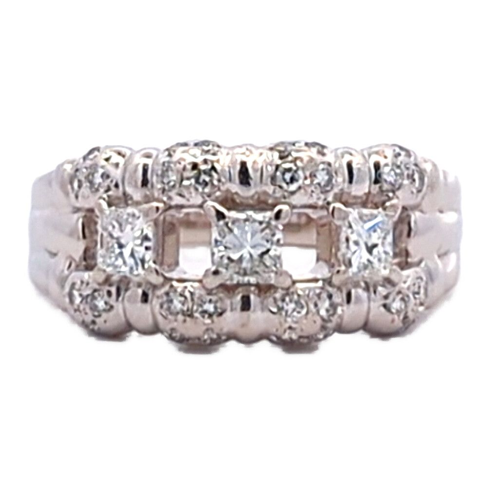美品 0.83ct TASAKI PEARL タサキ 田崎真珠 ダイヤモンド リング 指輪 