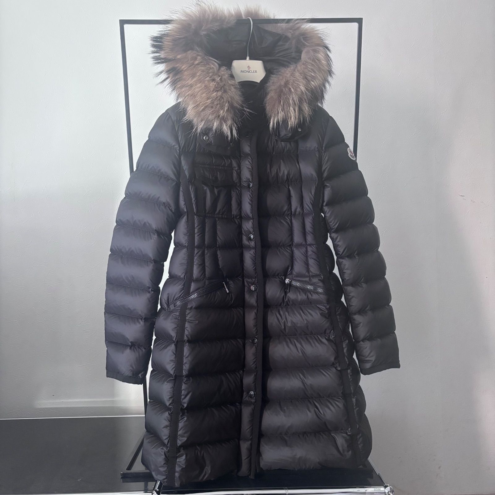 MONCLER モンクレール☆HERMIFUR☆ブラック☆サイズ3☆エルミファー 