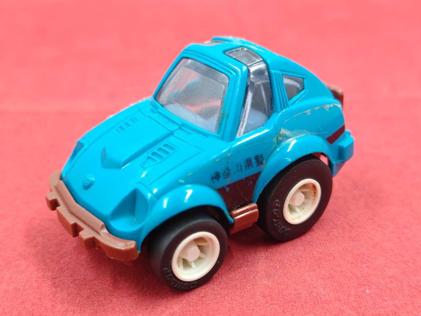 中古品 チョロQ A-5 FAIRLADY 280Z フェアレディ 青 神奈川県警 1980年