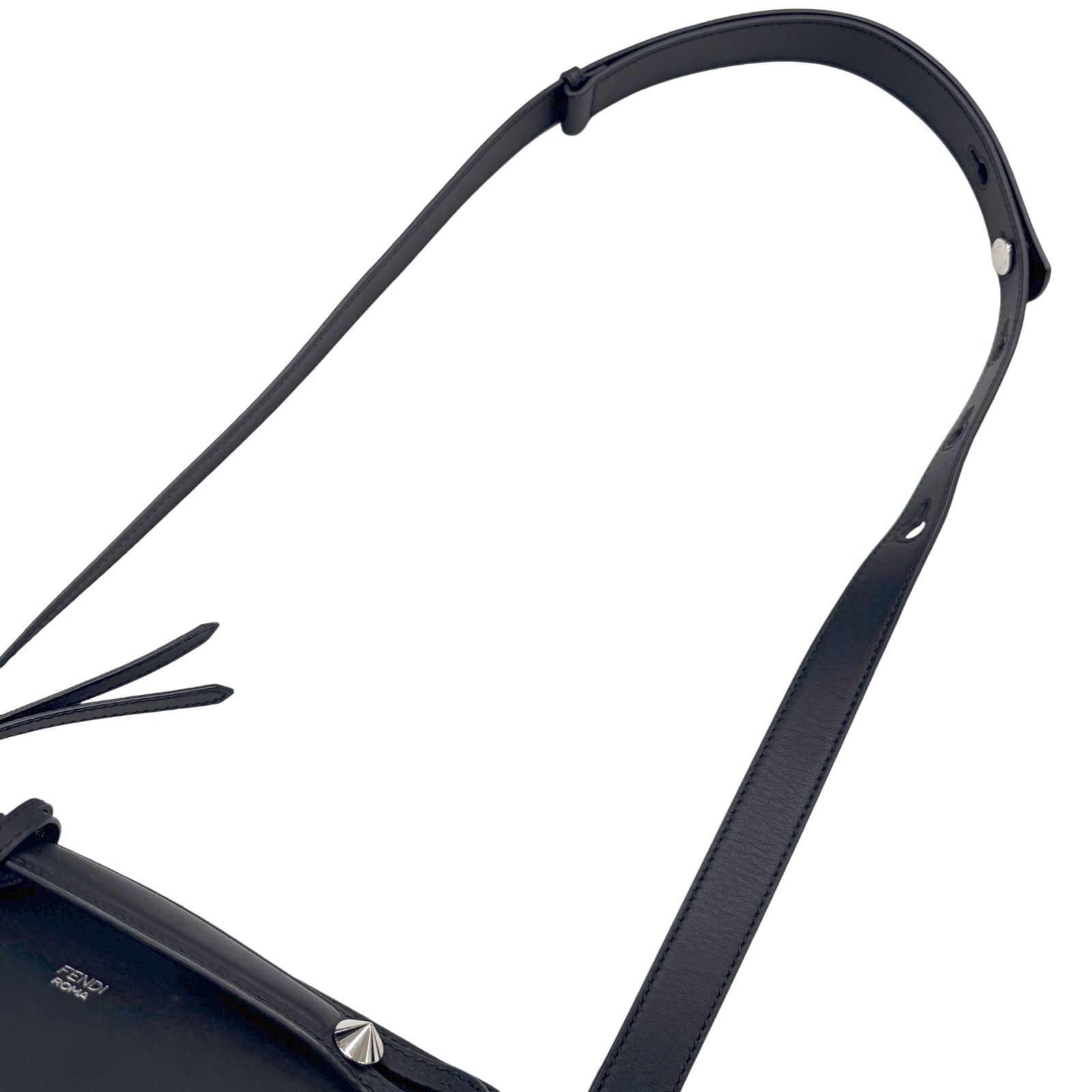 【中古】FENDI フェンディ バイザウェイ ミディアム 8BL146 ハンドバッグ 2WAYショルダーバッグ ブラック 黒 ブラック レディース 人気 お洒落 定番 【ブランドギャラリー心斎橋店】 FENDI - 【中古】FENDI フェンディ バイザウェイ ミディアム 8BL146