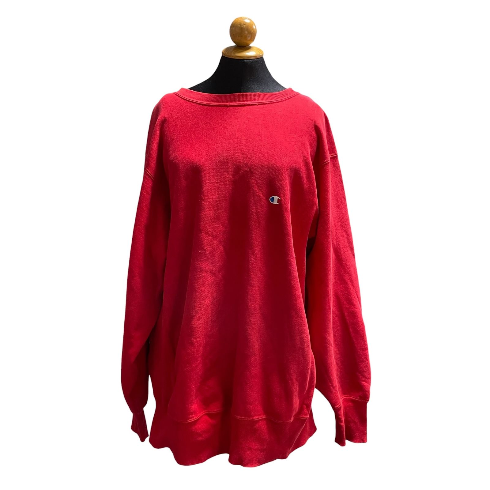 ◇Champion Reverse Weave スウェット XL アメリカ製 レッド 
