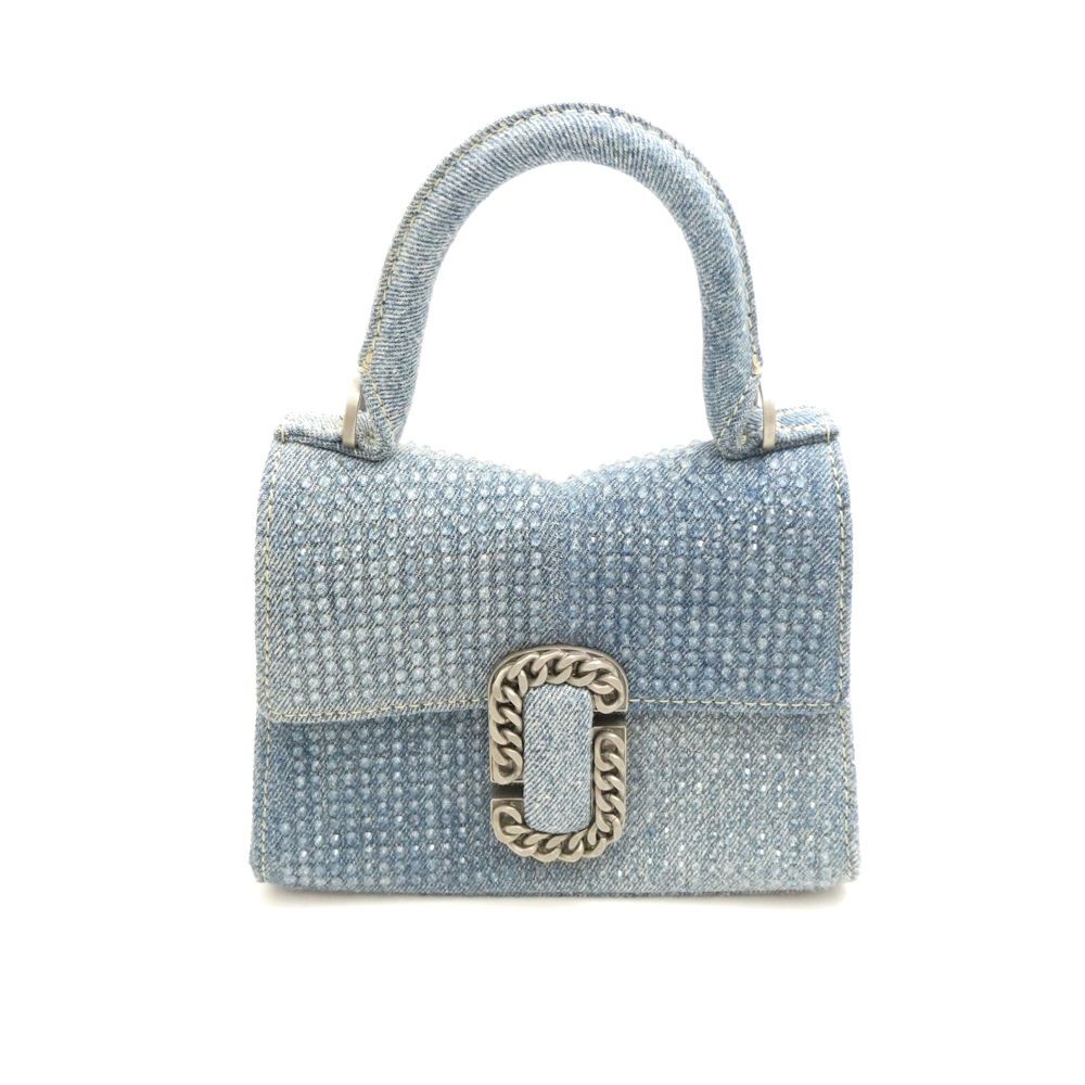 美品 MARC JACOBS マークジェイコブス ザ クリスタル デニム セント 