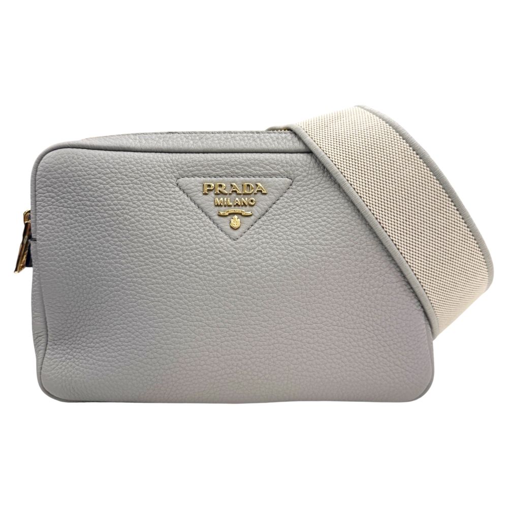 【中古】PRADA プラダ カメラバッグ 1BH102 ヴィッテロゴールド金具 ヴィッテロフェニックス メンズ レディース ユニセックス 人気 お洒落 美品 斜め掛け 【ブランドギャラリー心斎橋店】 中古】PRADA プラダ カメラバッグ 1BH102 ヴィッテロゴールド金具