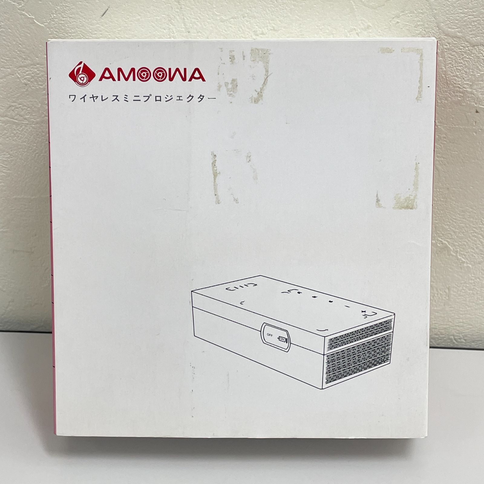 [三沢店66-02-0406] AMOOWA P150G アムーワ ミニ プロジェクター　管理２