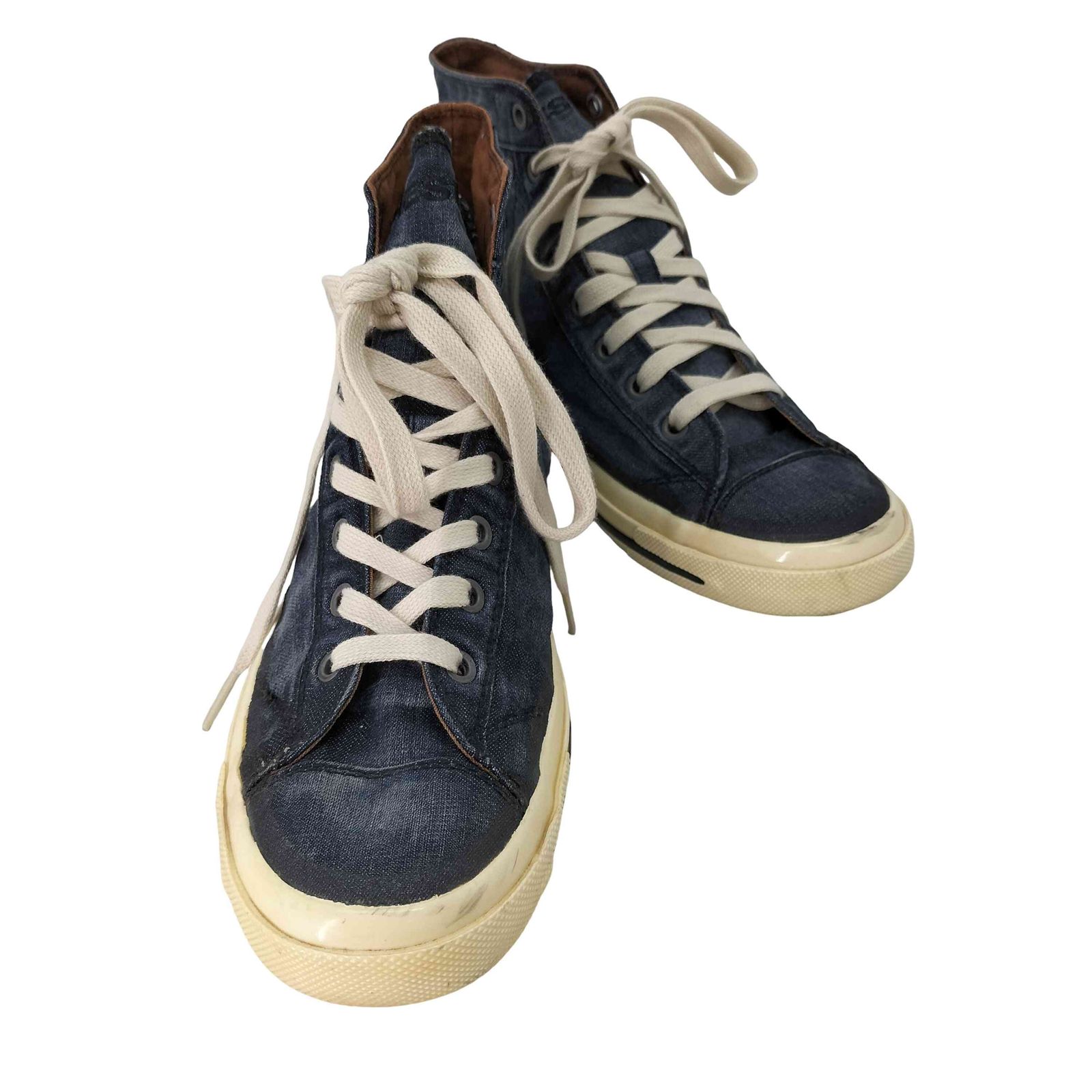 ディーゼル DIESEL デニム ハイカットスニーカー メンズ JPN：27 -低価格