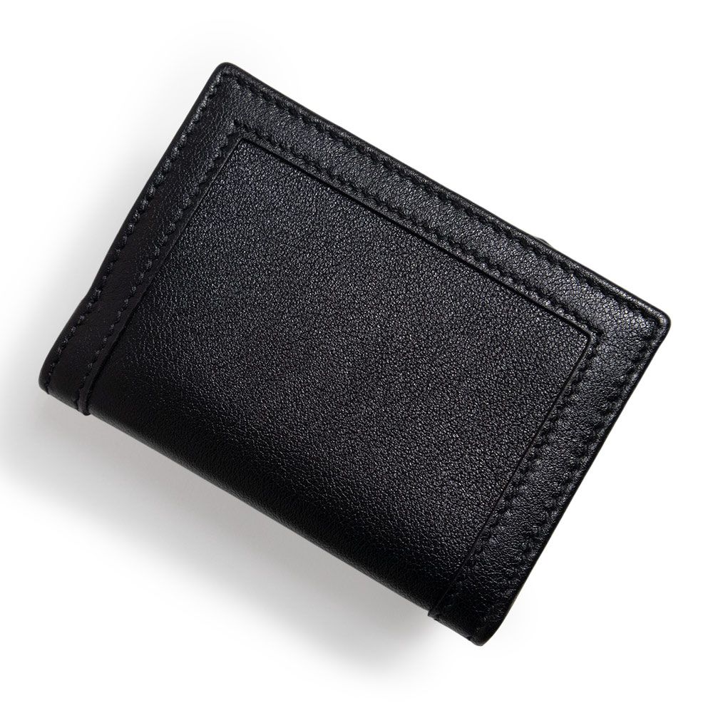 グッチ 658633 バンブー付き ミディアム ウォレット コンパクト レザー 