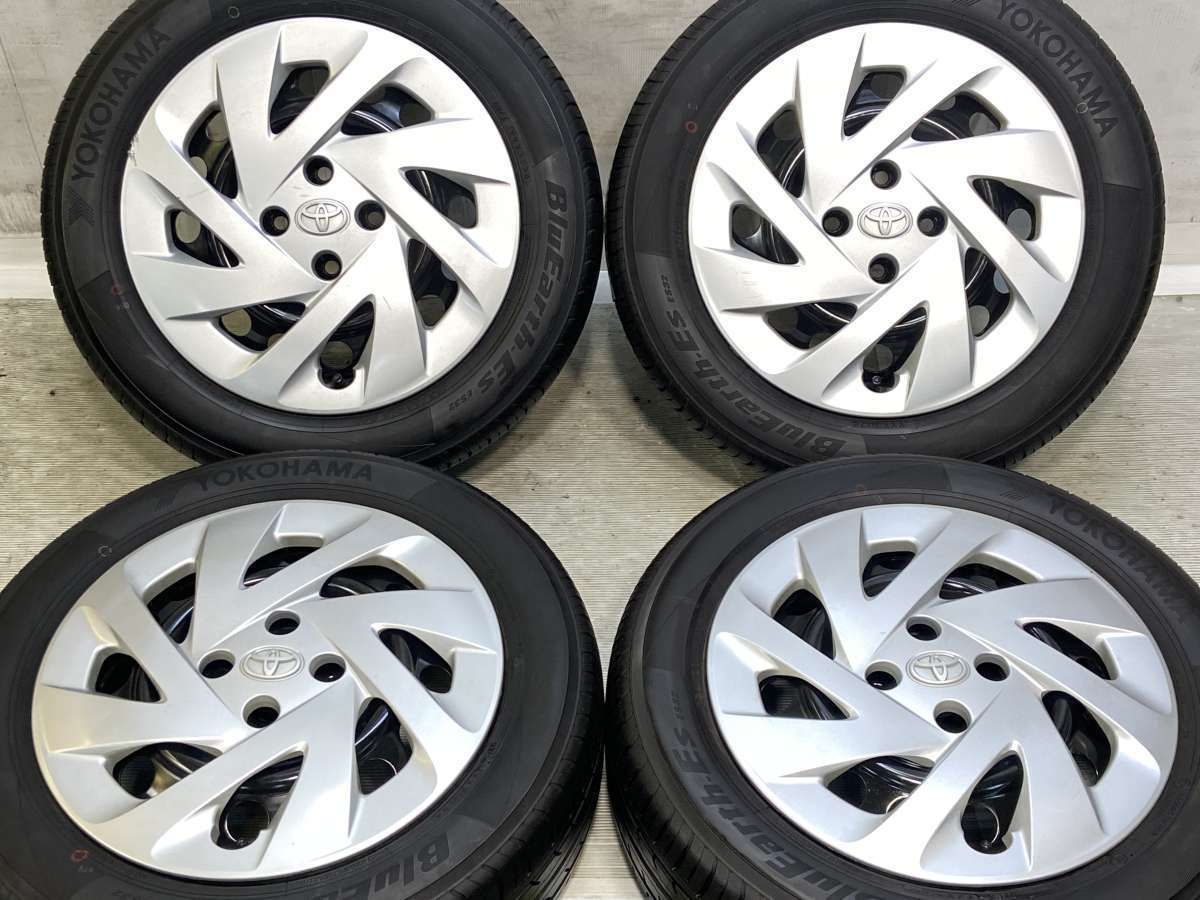 185/60R15 ヨコハマ ブルーアースES32 トヨタ純正 G4 15x5.5 45 100-4 
