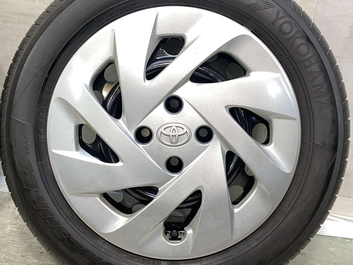 185/60R15 ヨコハマ ブルーアースES32 トヨタ純正 G4 15x5.5 45 100-4 