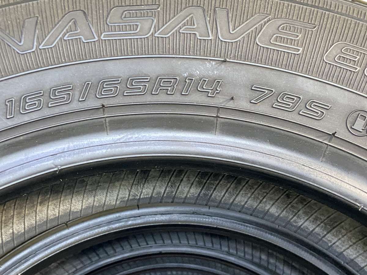 165/65R14 ダンロップ エナセーブ EC300+ 中古タイヤ サマータイヤ 4本 