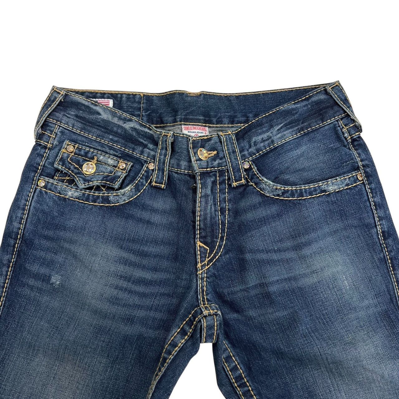 True Religion ブーツカットデニム 24 JOEY BIG T トゥルーレリジョン JOEY BIG T フレアデニムパンツ ブーツカット 24