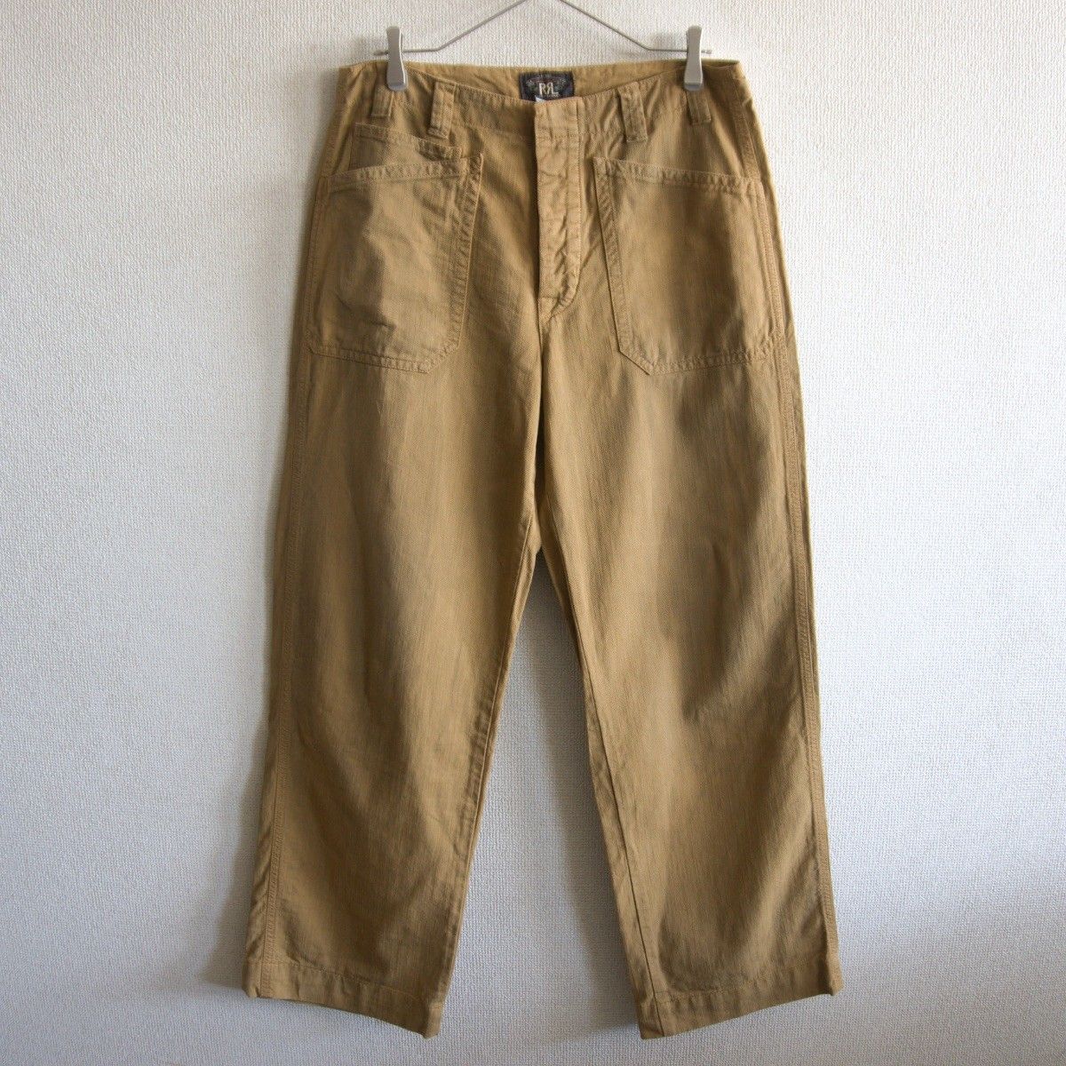 希少】RRL【BAKER WORK TROUSER】32 ベイカー ワーク トラウザーパンツ 