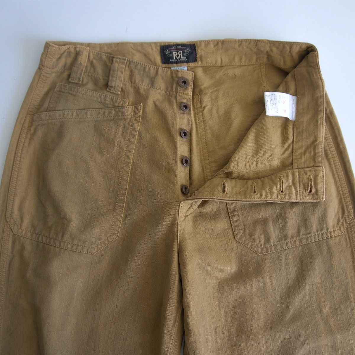 【希少】RRL【BAKER WORK TROUSER】32 ベイカー ワーク トラウザーパンツ ダブルアールエル 26040166 希少】RRL【BAKER WORK TROUSER】32 ベイカー ワーク トラウザーパンツ