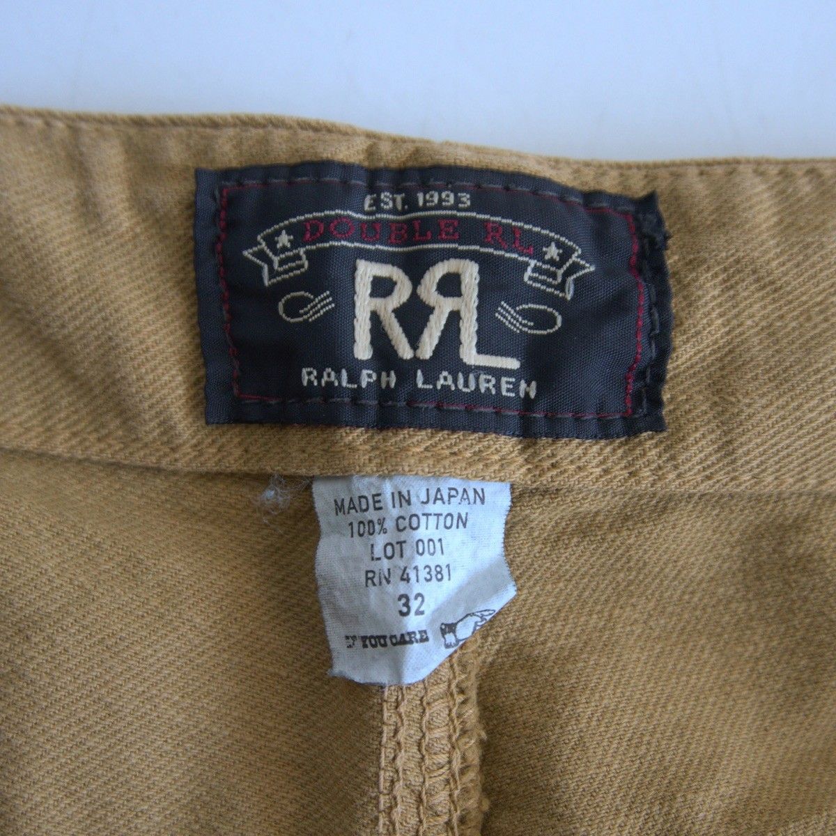 希少】RRL【BAKER WORK TROUSER】32 ベイカー ワーク トラウザーパンツ