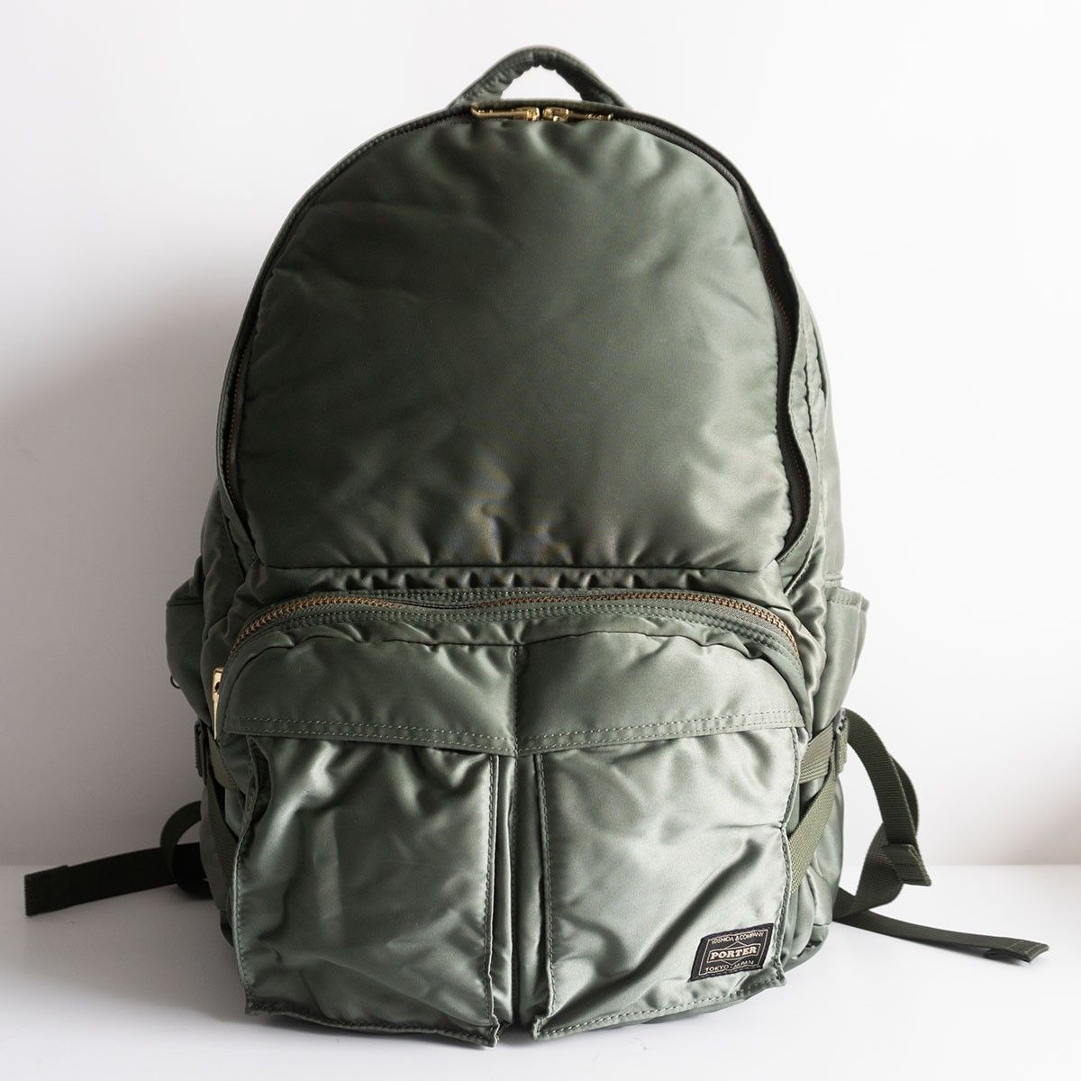 極美品】PORTER 【新型 タンカー リュック/Lサイズ】ポーター セージ 