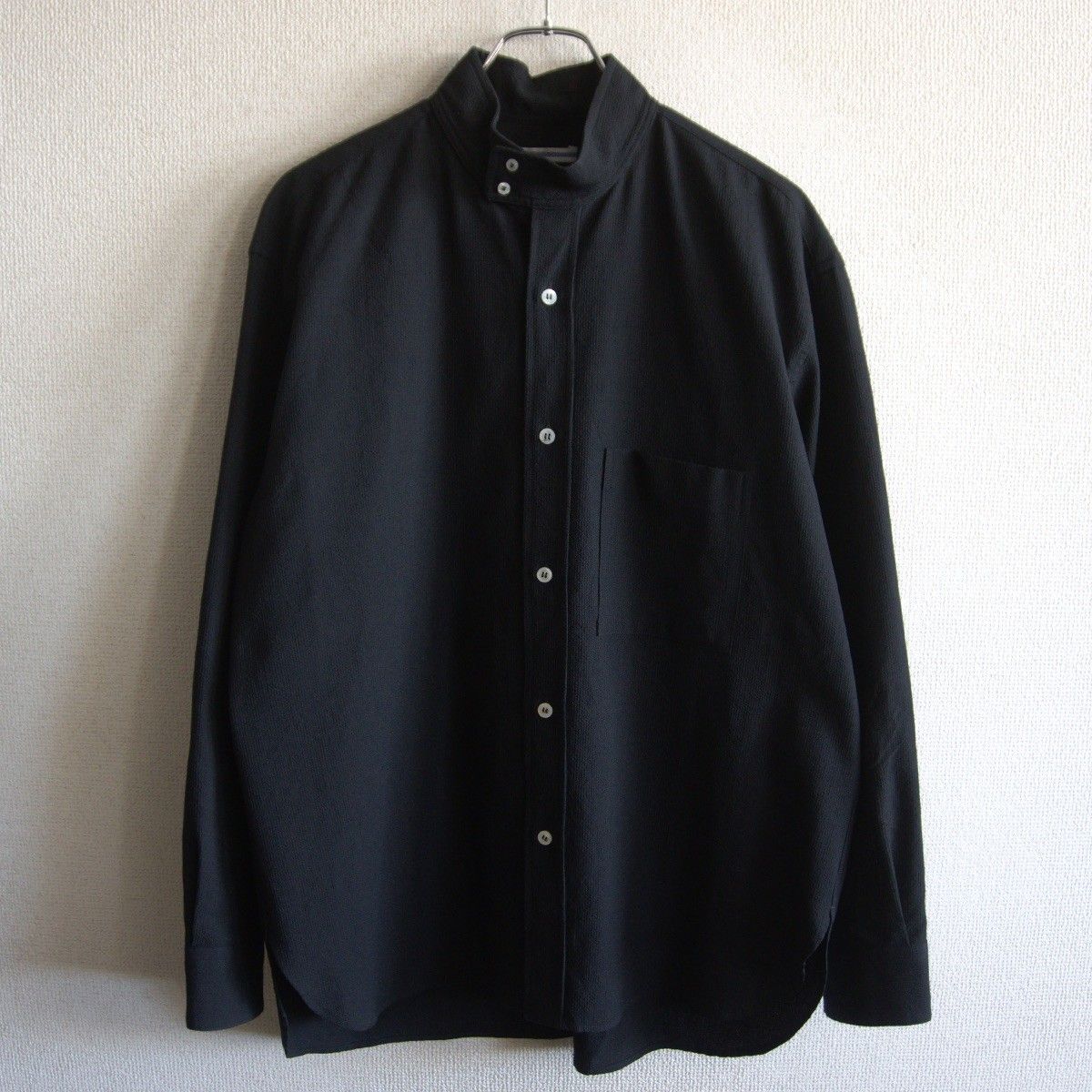 Stacia出品 クリスタセヤ cristaseya シアサッカーシャツ 美品 sizeS 【公式通販】