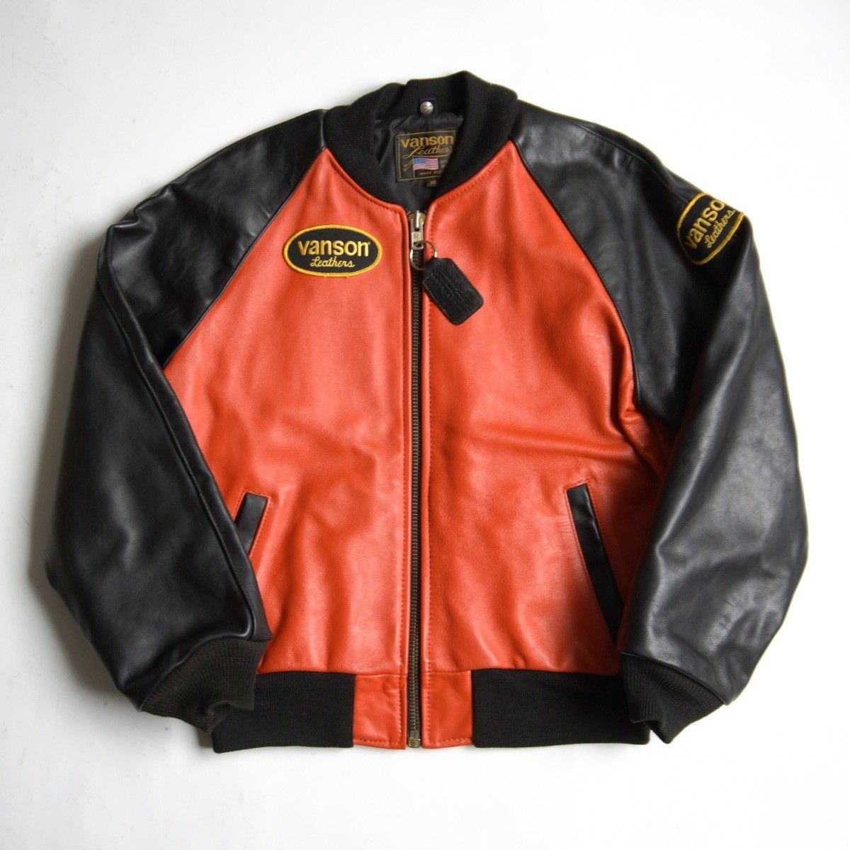 アウトレットの商品特価 美品 VANSON レザージャケット ￼38 【公式通販】