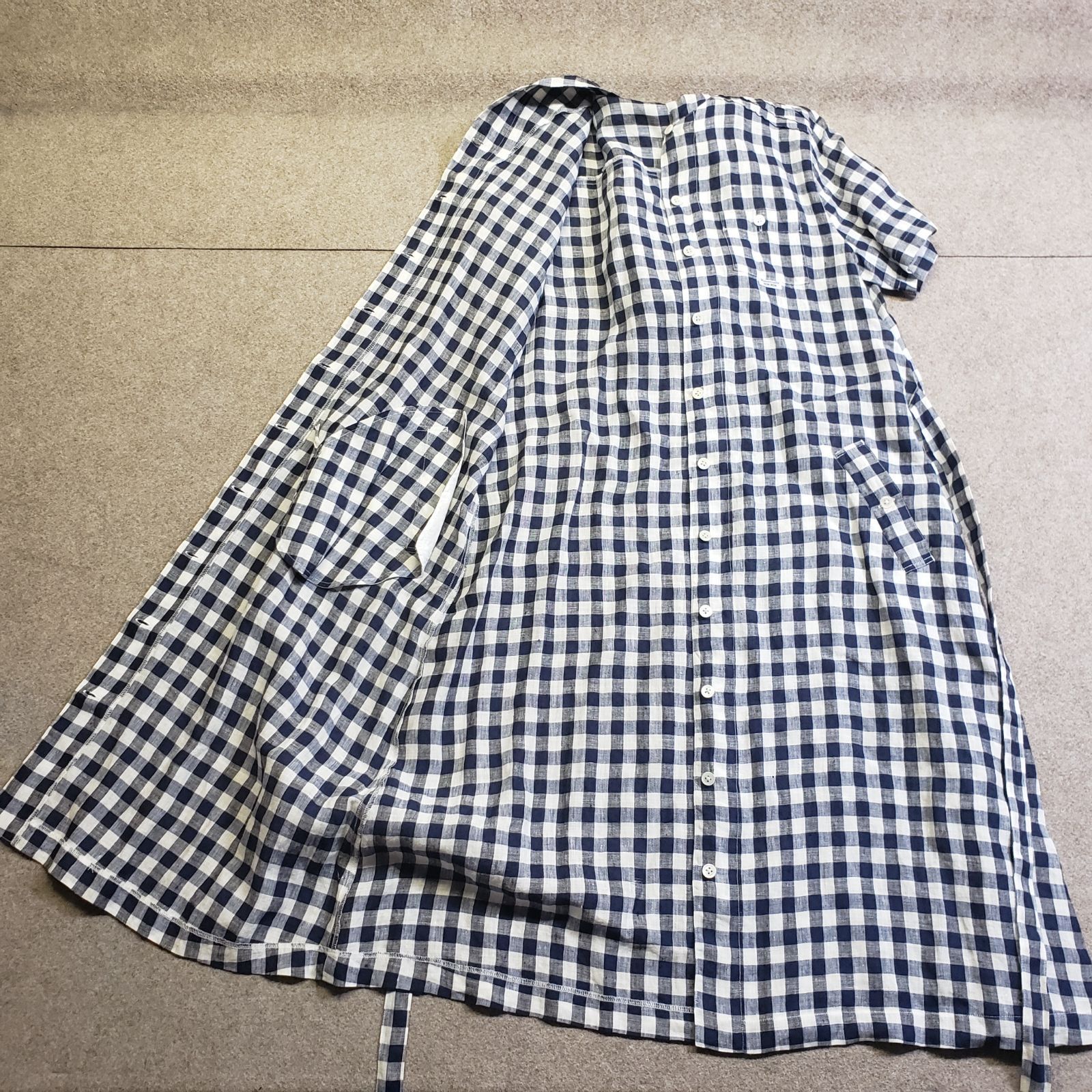 Mademoiselle NON NON マドモアゼルノンノン 半袖ワンピース フード 