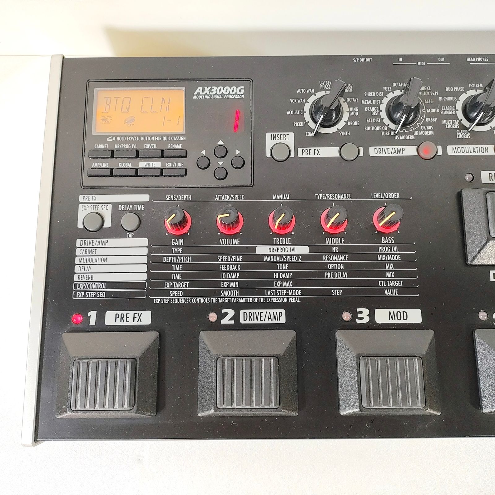 KORG TONEWORKS AX3000G｜モデリングマルチエフェクター 【公式通販】