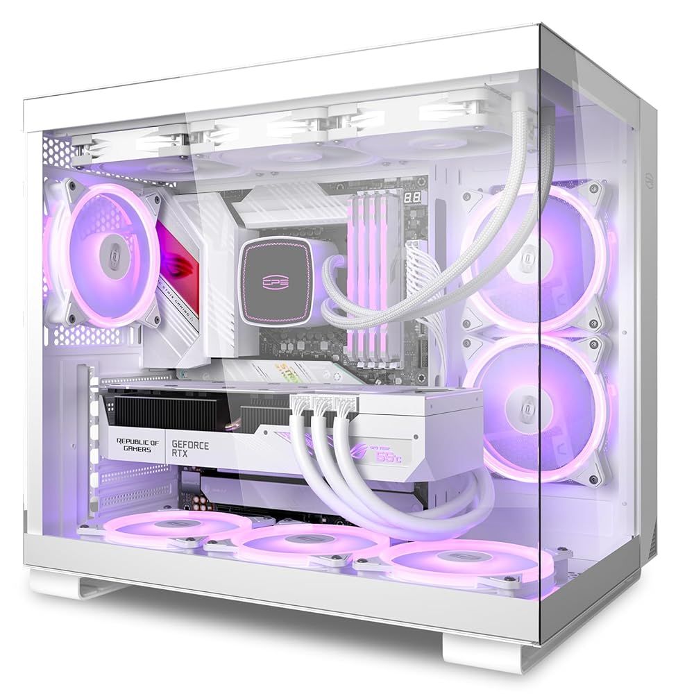「特価★早い者勝ち★１点限り」PCCOOLER CPS C3T500 ARGB タワー ATXケースタワー PCケース 120mm (ホワイト)