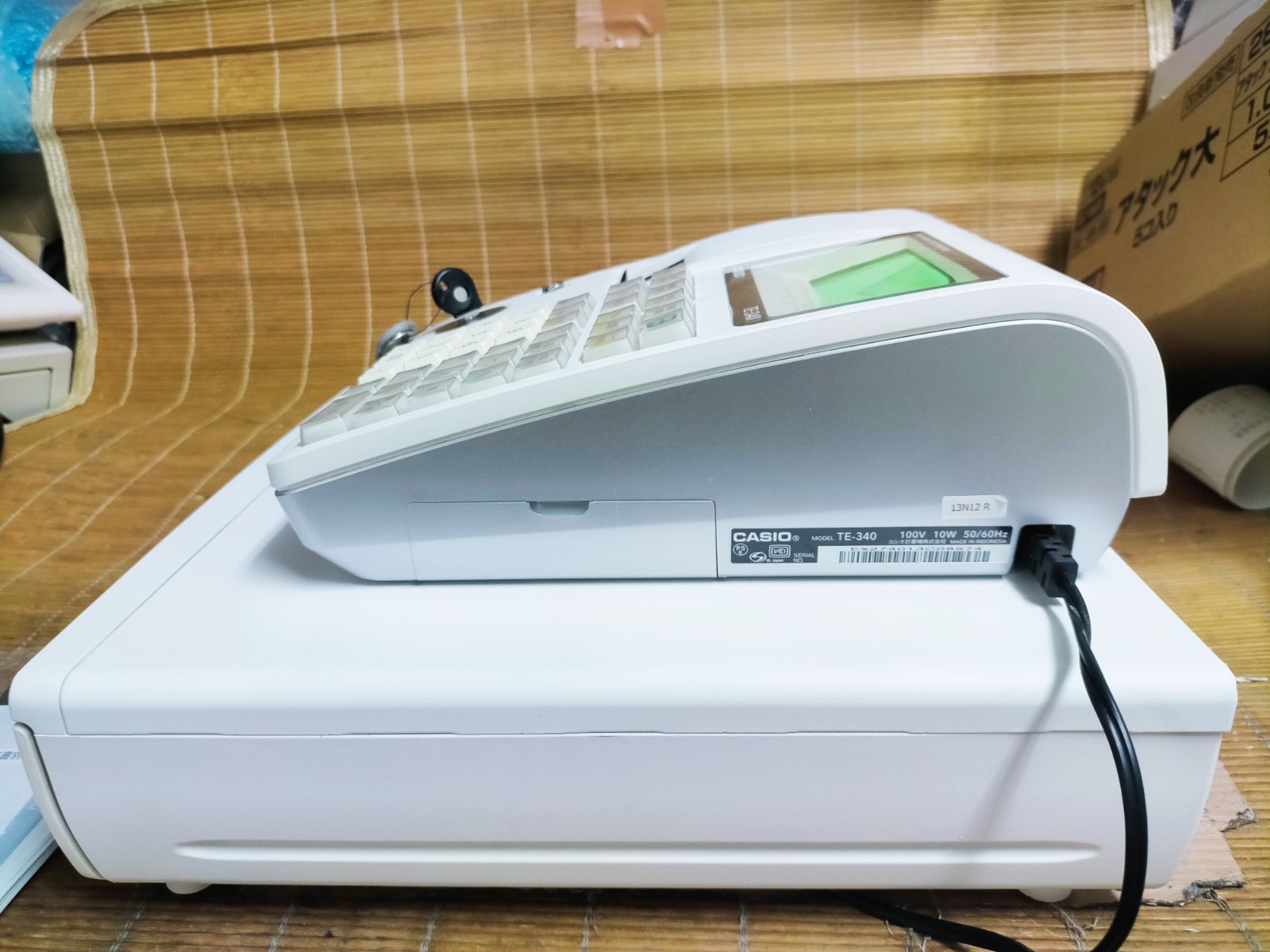 カシオレジスター　TE-340/NL300　フル設定無料　290200 カシオレジスター TE-340/NL300 フル設定無料 981511 - メルカリ