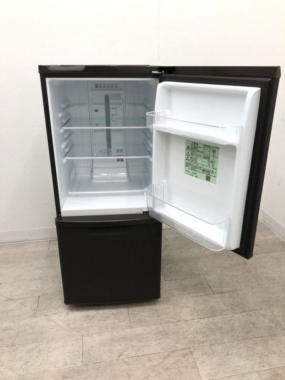 中古品】パナソニック 2ドア冷蔵庫 NR-B14HW ブラウン - メルカリ