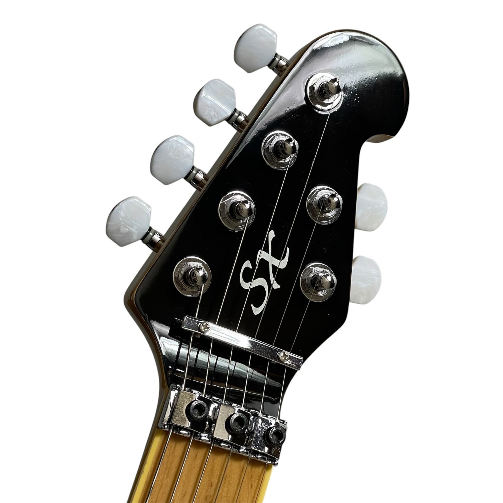 SX エレキギター （ミュージックマンタイプ） SX Guitars ミュージックマンAXISタイプ フロイドローズ搭載 【USED