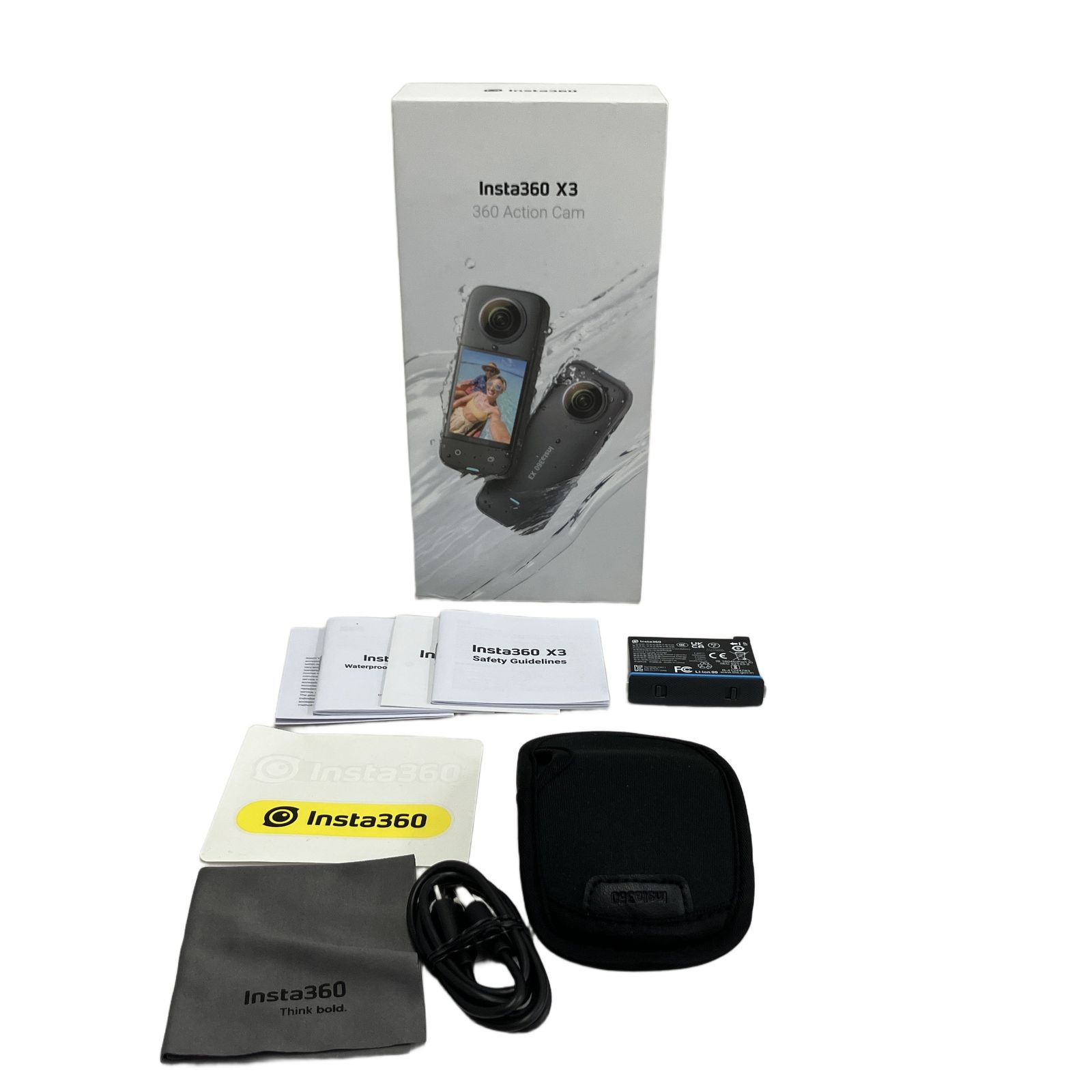 Insta360 X3 CINSAAQ/B 360度カメラ アクションカメラ 中古 T11021571 